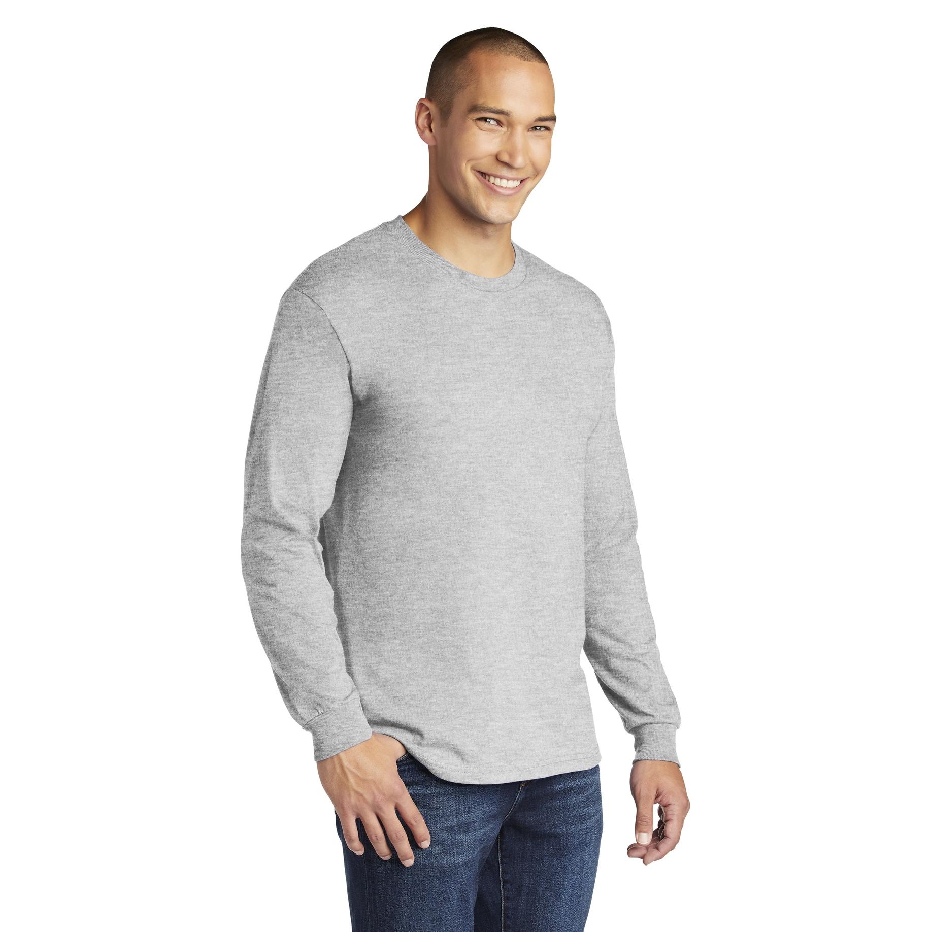 Gildan H400 Hammer Long Sleeve T-Shirt - Sport Grey | Full Source