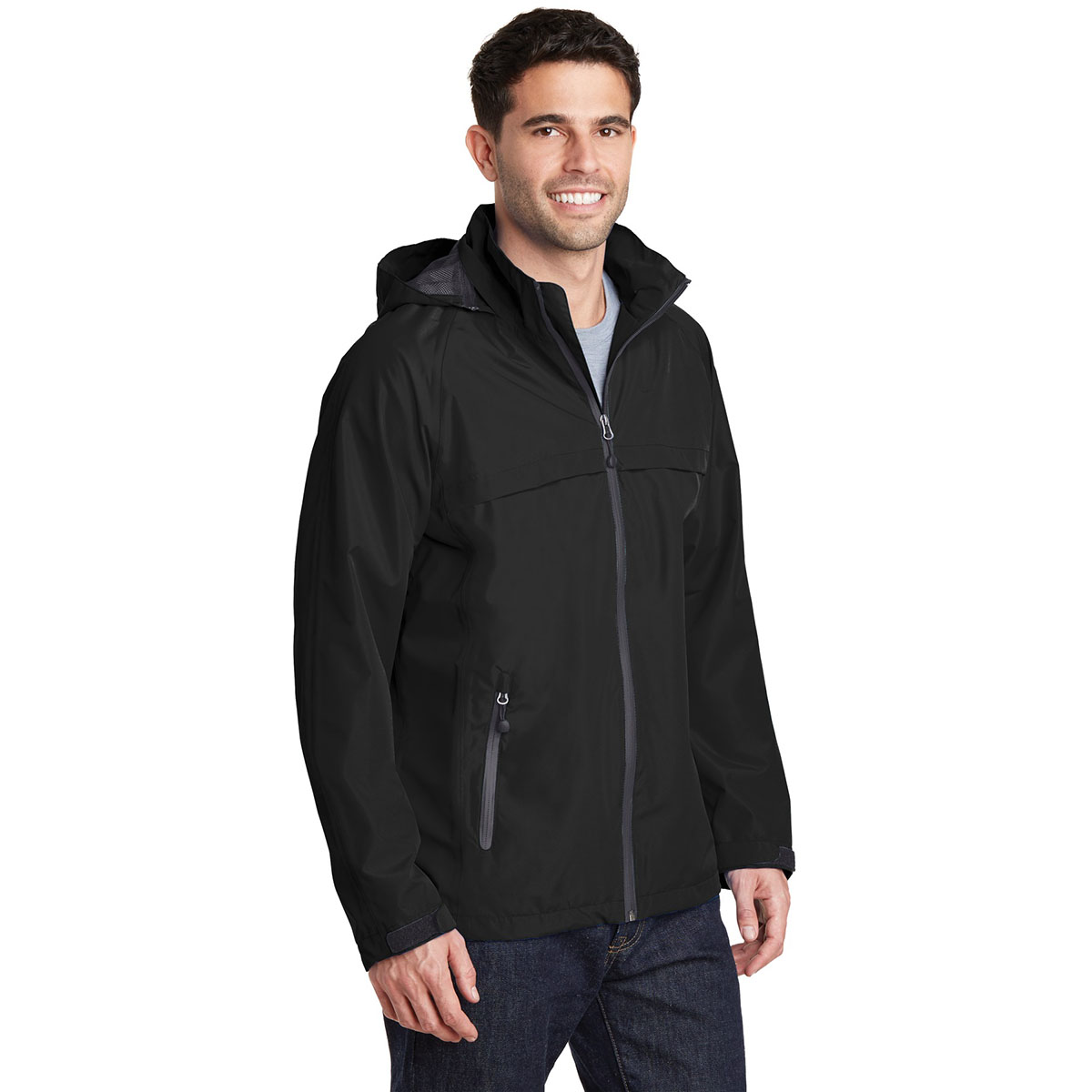 Port Authority J333 Torrent Waterproof Jacket - Black | Full Source