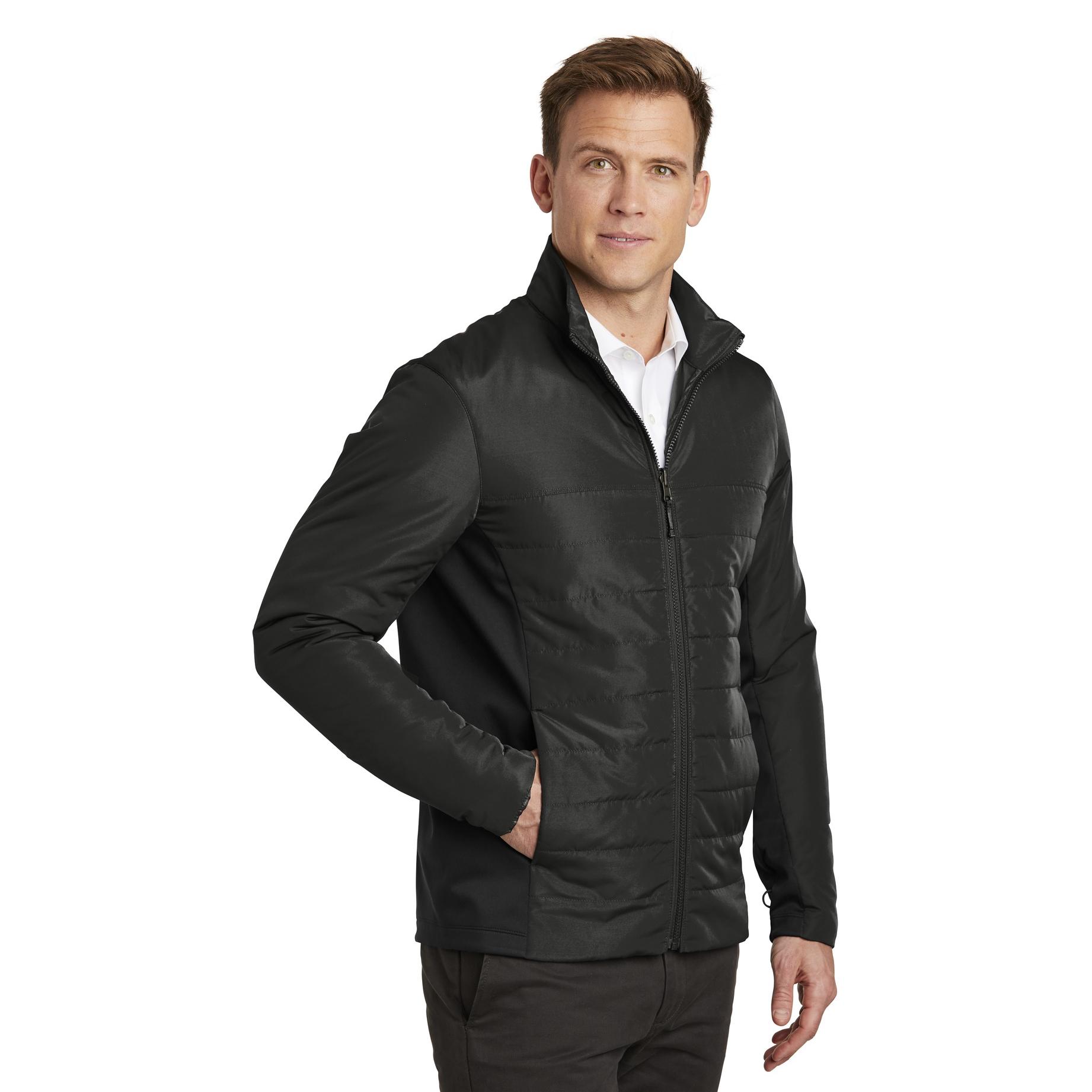 Port Authority J902 Collective Insulated Jacket - Deep Black | Full Source