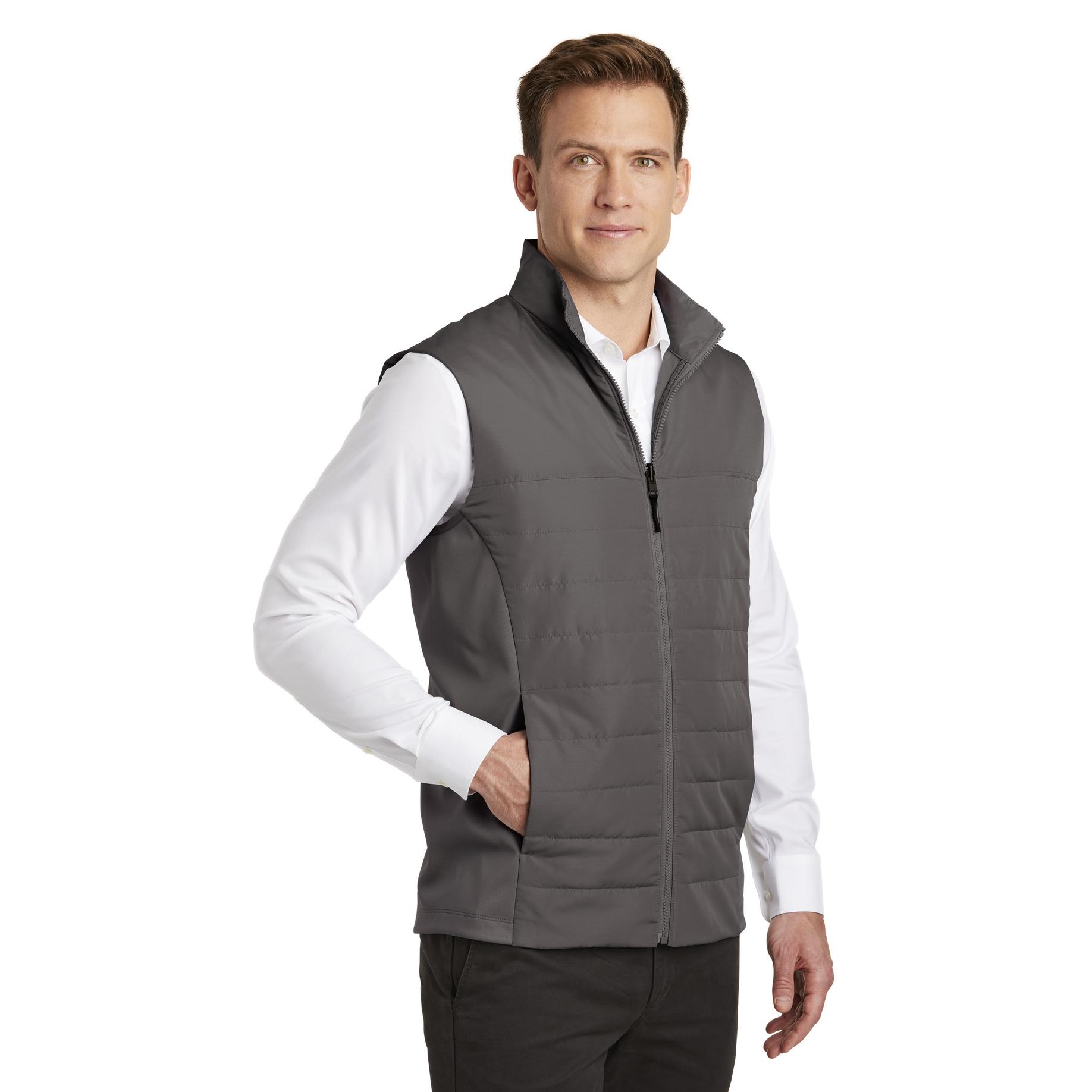 Port Authority J903 Collective Insulated Vest - Graphite | Full Source