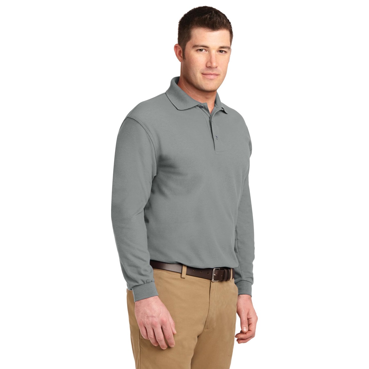 Port Authority K500LS Long Sleeve Silk 