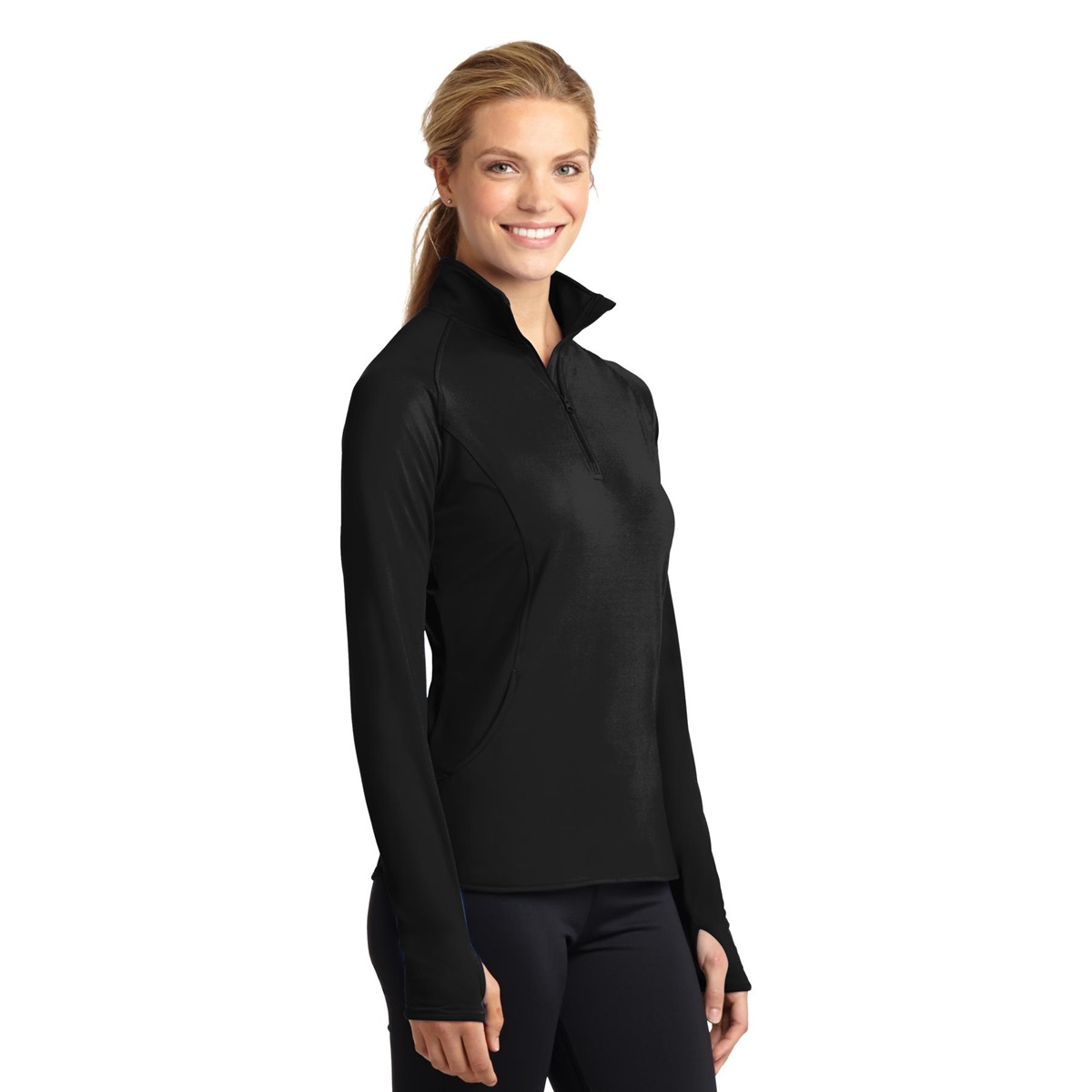 【新品未使用】Golfickers Stretch Pullover Lサイズ Sport-Tek LST850 Ladies Sport-Wick Stretch 1/2-Zip Pullover