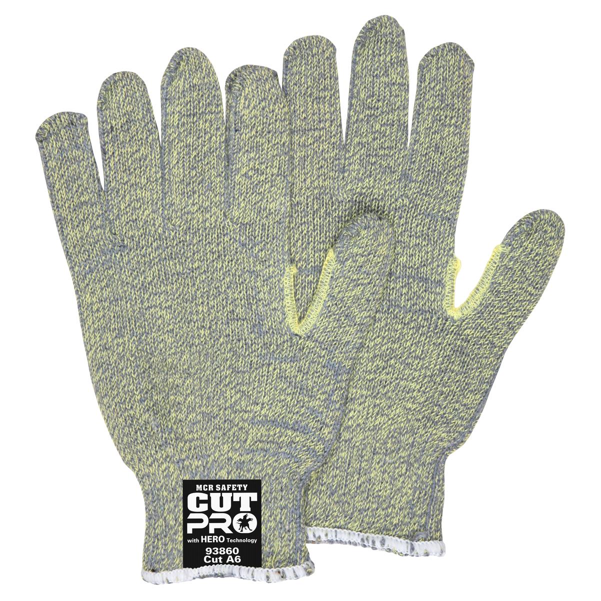 MCR Hero Kevlar Stainless Steel Cut Protection Gloves 93867 (12 pairs)