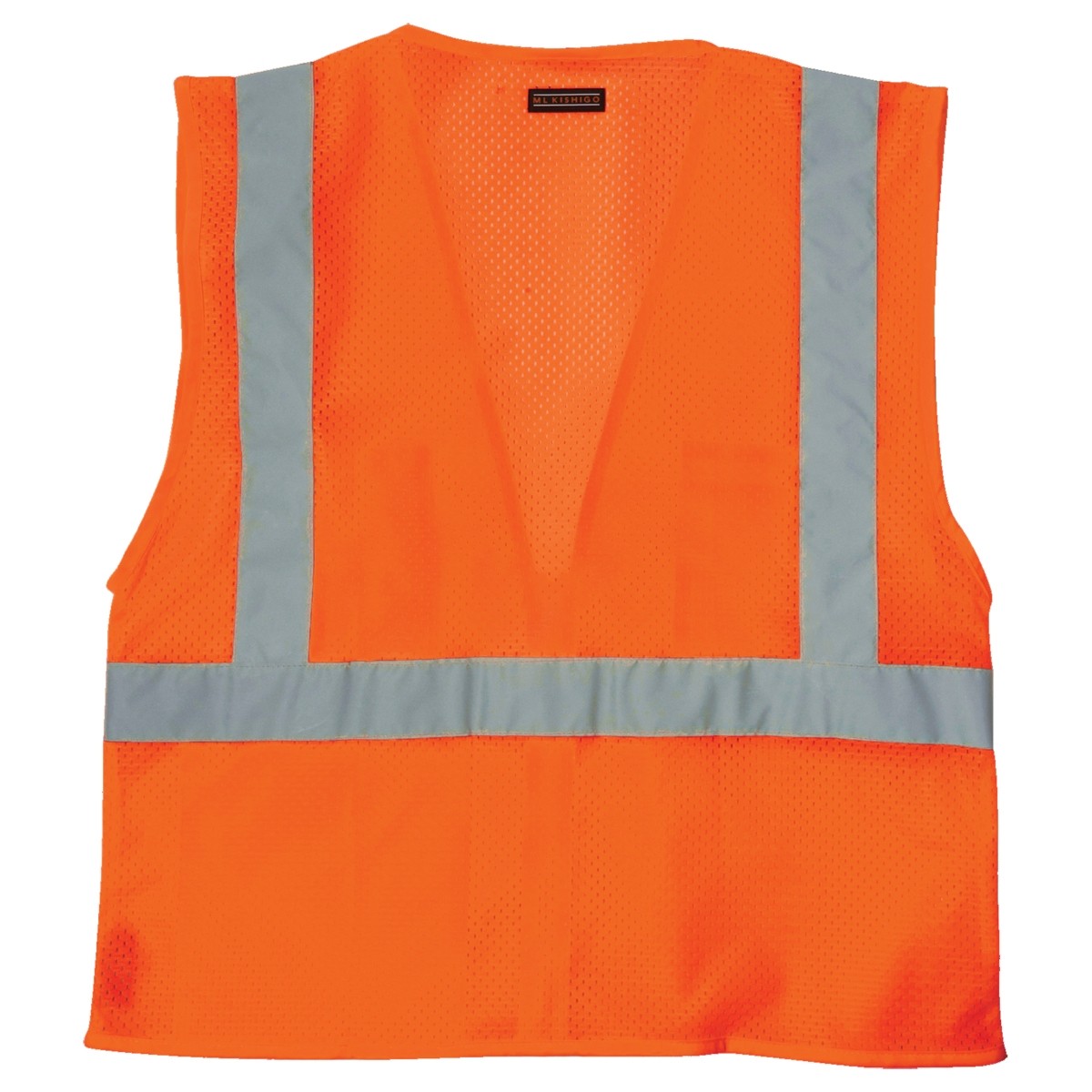Kishigo 1086 Ultra-Cool Mesh 3-Pocket Safety Vest Orange Full Source