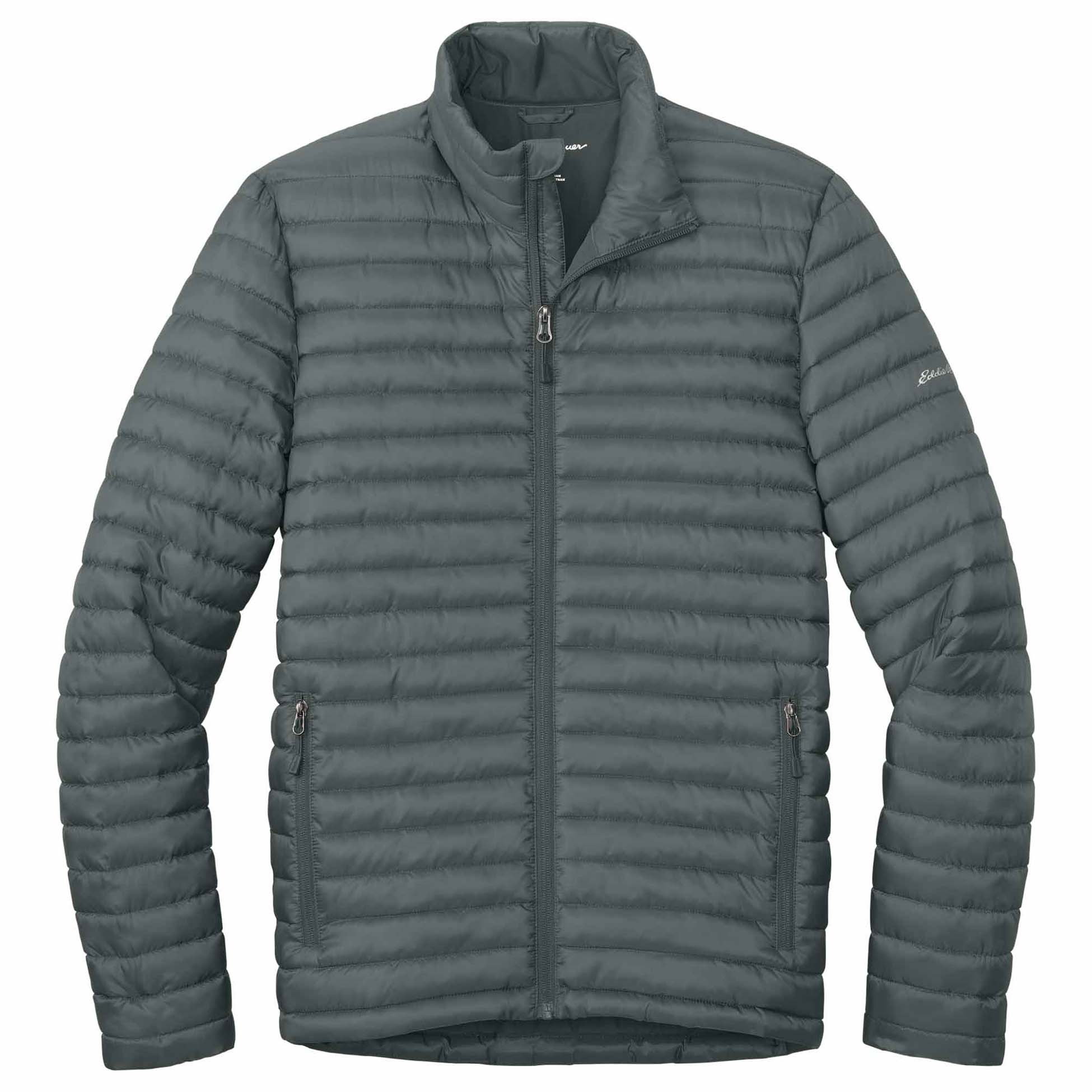 Eddie Bauer EB514 Packable Quilted Full-Zip - Metal Grey
