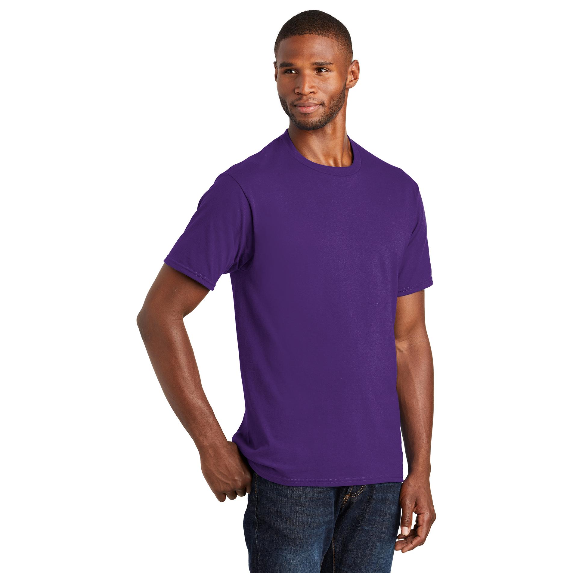 ミュージシャン P.C.F APPAREL Port & Company PC450 Fan Favorite Tee - Team Purple | Full Source