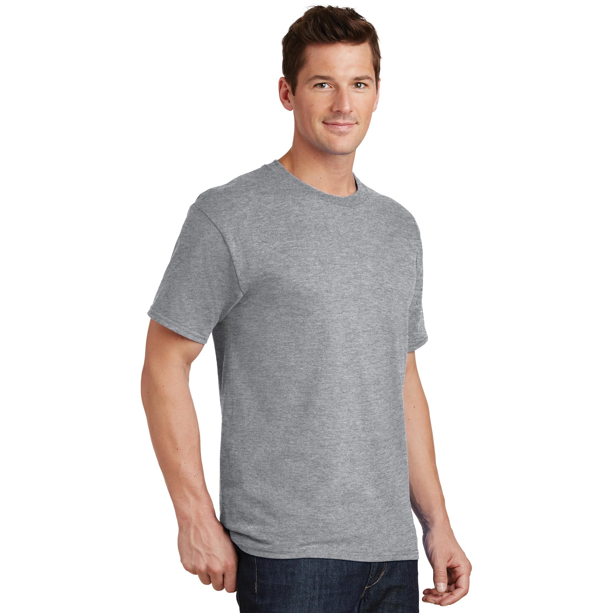 Port & Company PC54 Core Cotton Tee - Athletic Heather | Full Source
