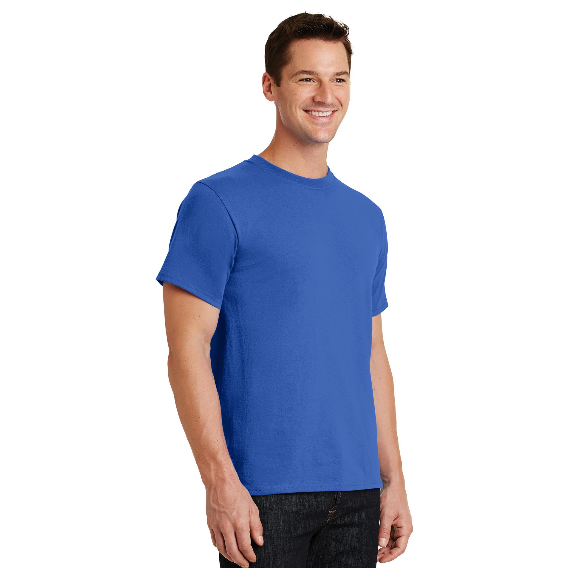 Port & Company Mens Tall Long Sleeve Essential T Shirt with Pocket 