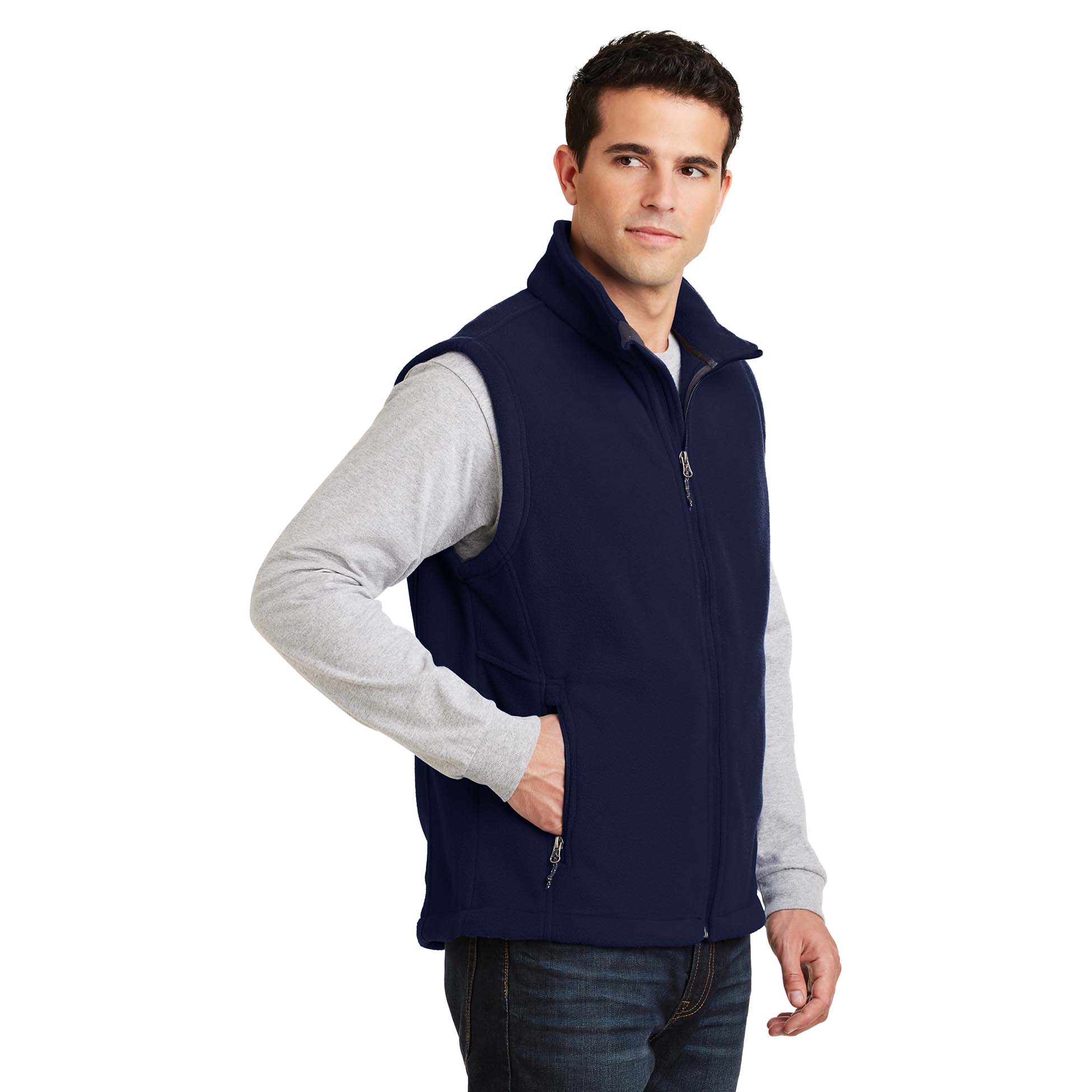 Port Authority F219 Value Fleece Vest True Navy