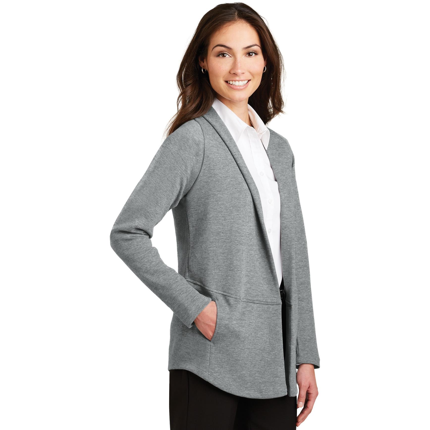 Custom Port Authority® Ladies Open Front Cardigan Sweater