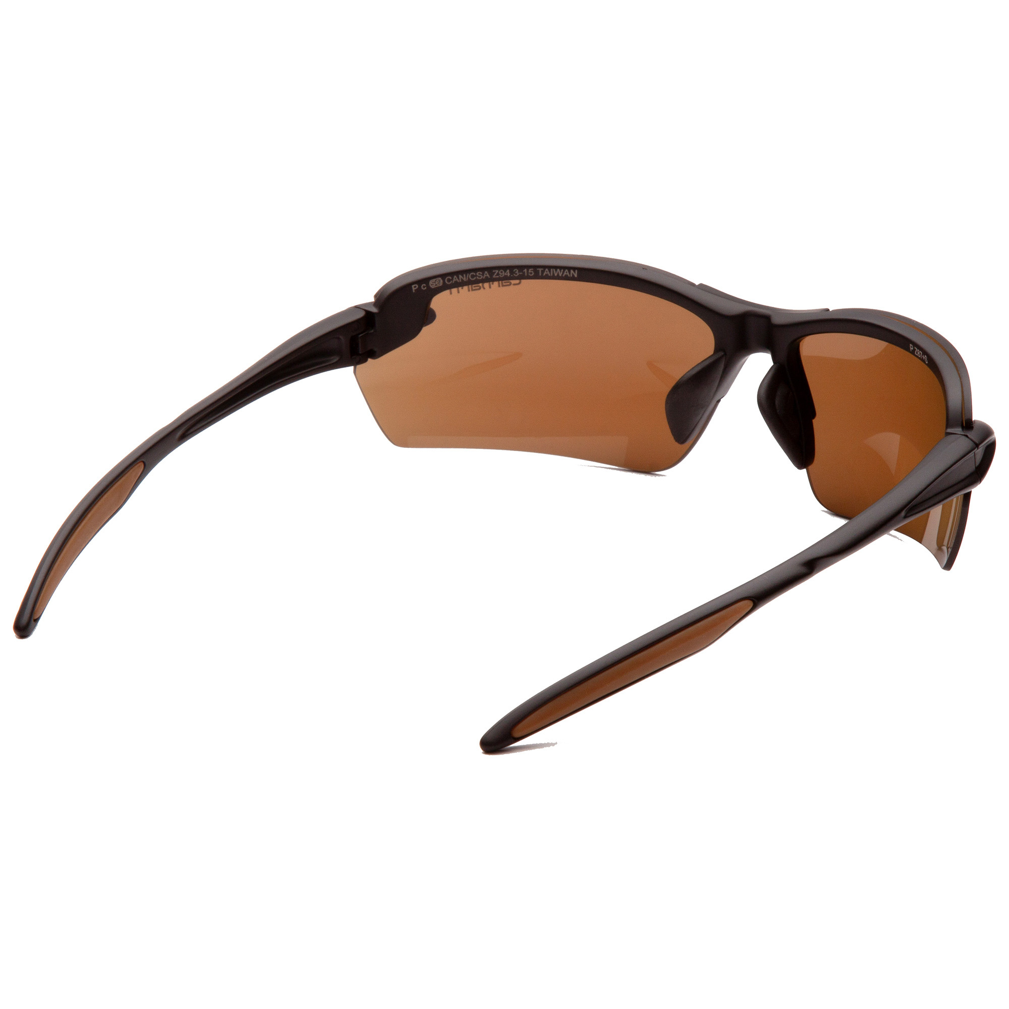 PINT GLASSES PG-220-TO べっ甲柄 ブラウン（7-96） Carhartt CHB361 Spokane Safety Eyewear - Black Frame - Blue Mirror