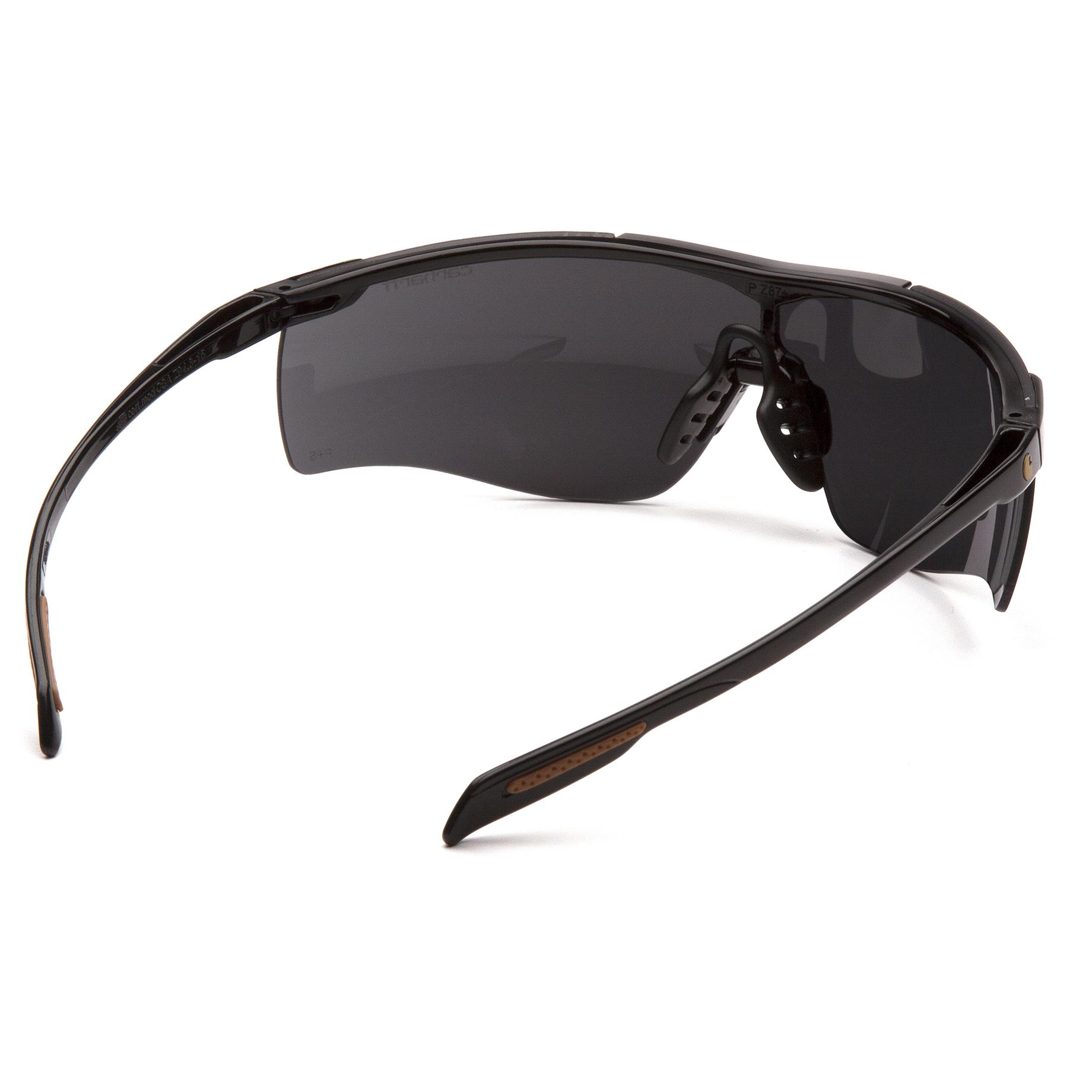 Carhartt Cayce Smoke/Gray Anti Fog Safety Glasses Sun Slim Wraparound Z87+