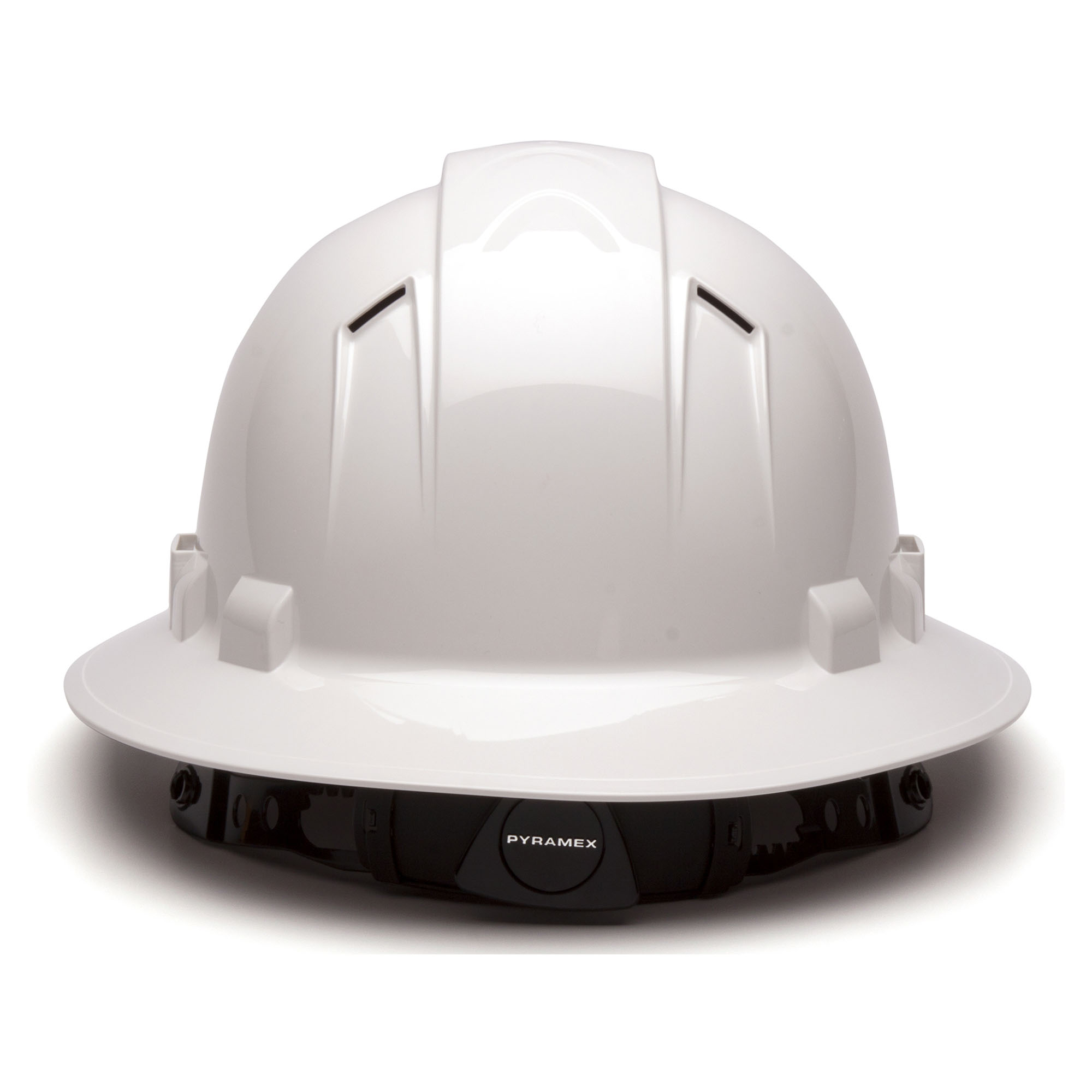 Pyramex Ridgeline HP541 Full Brim Hard Hats - With 4 Point R