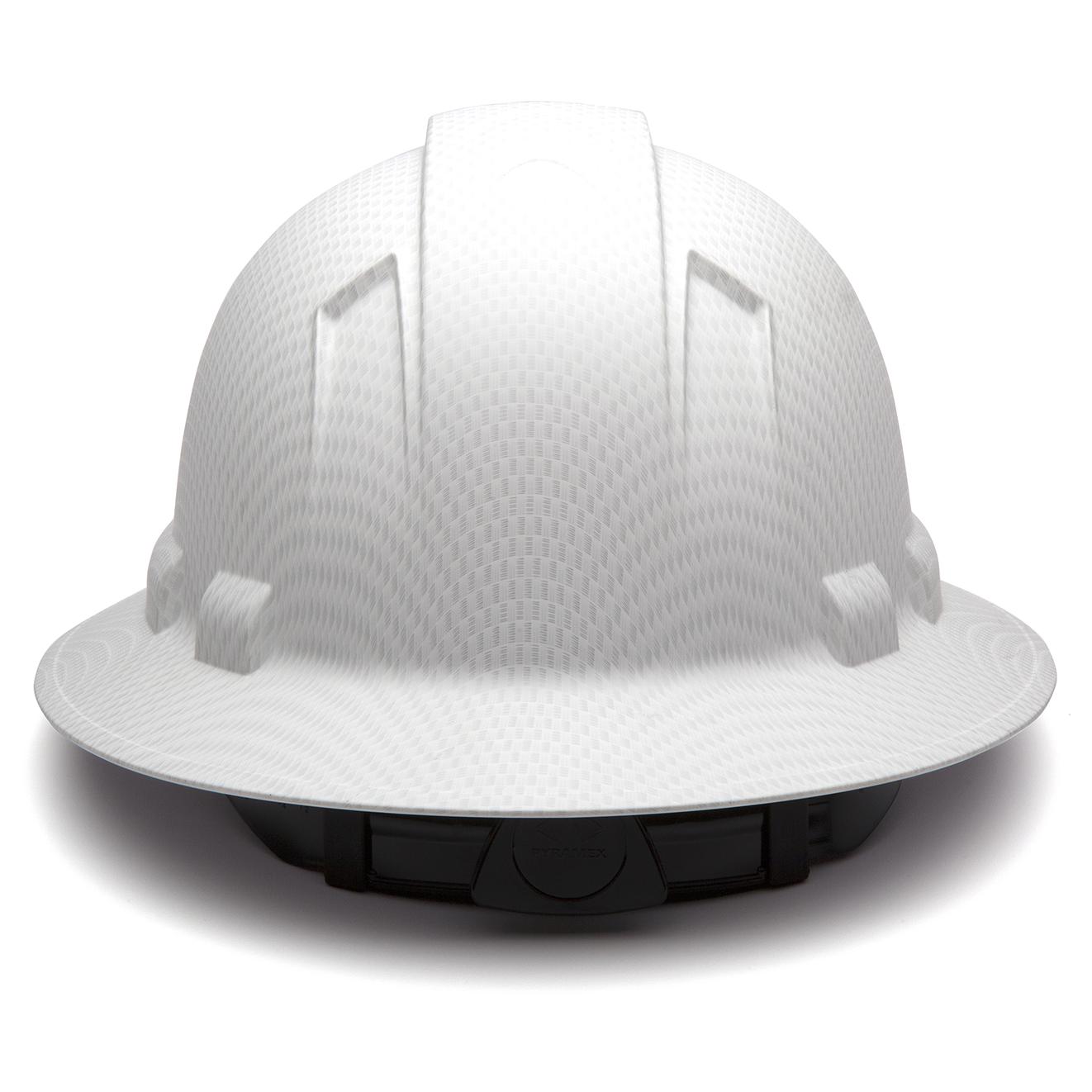 Pyramex Hp54116 Ridgeline Full Brim Hard Hat 4 Point Ratchet