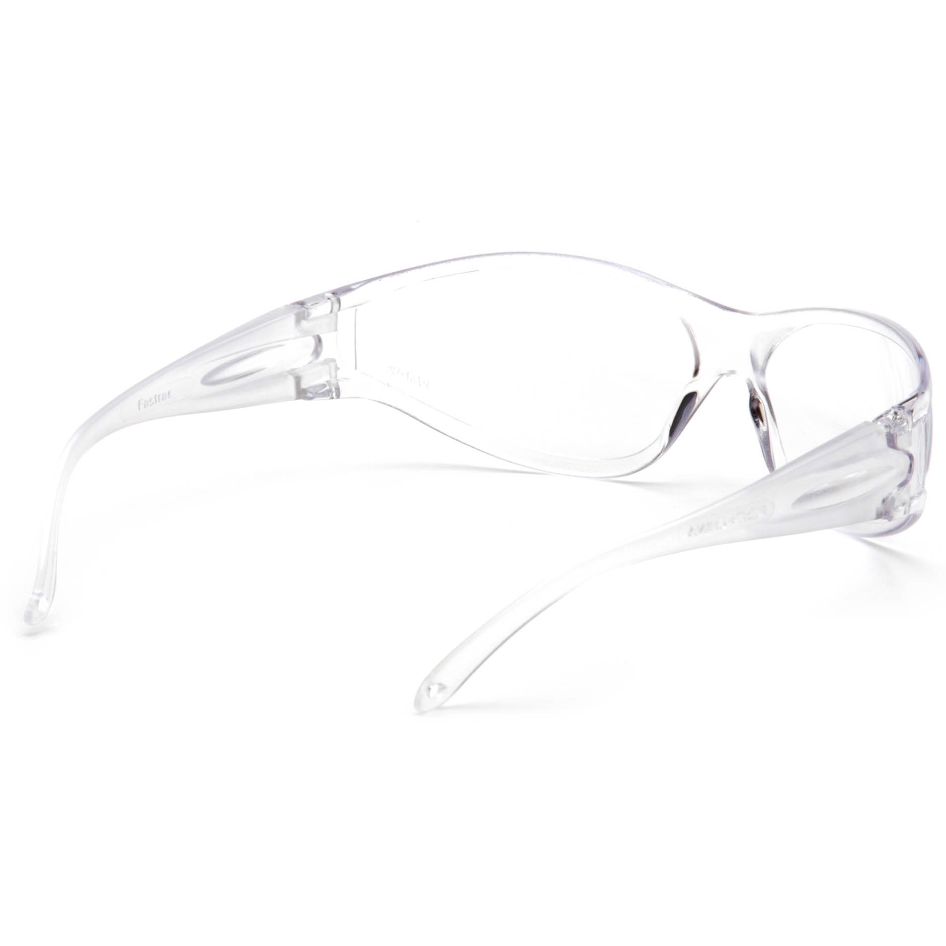 Pyramex S1410S Fastrac Safety Glasses Clear Frame Clear Lens Full
