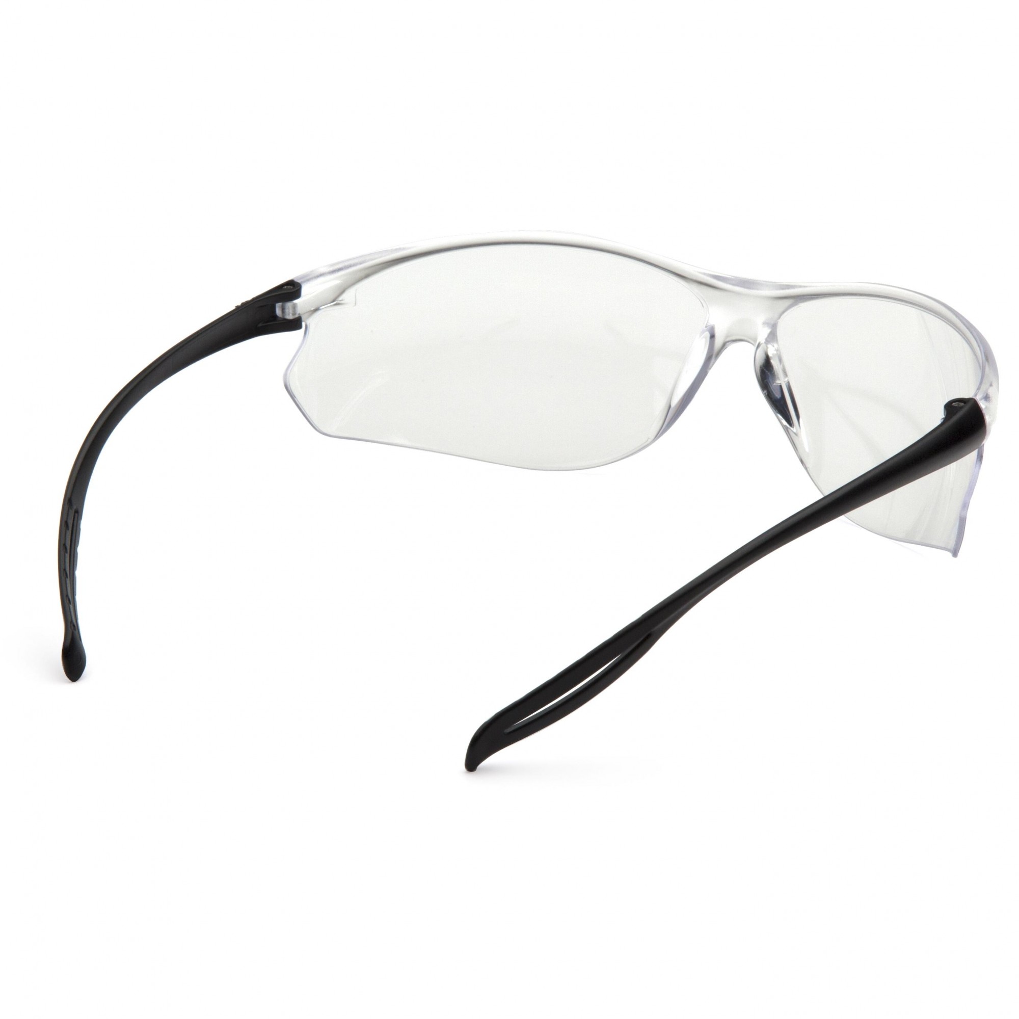 Pyramex S9710ST Neshoba Safety Glasses - Black Temple - Clear H2X Anti ...