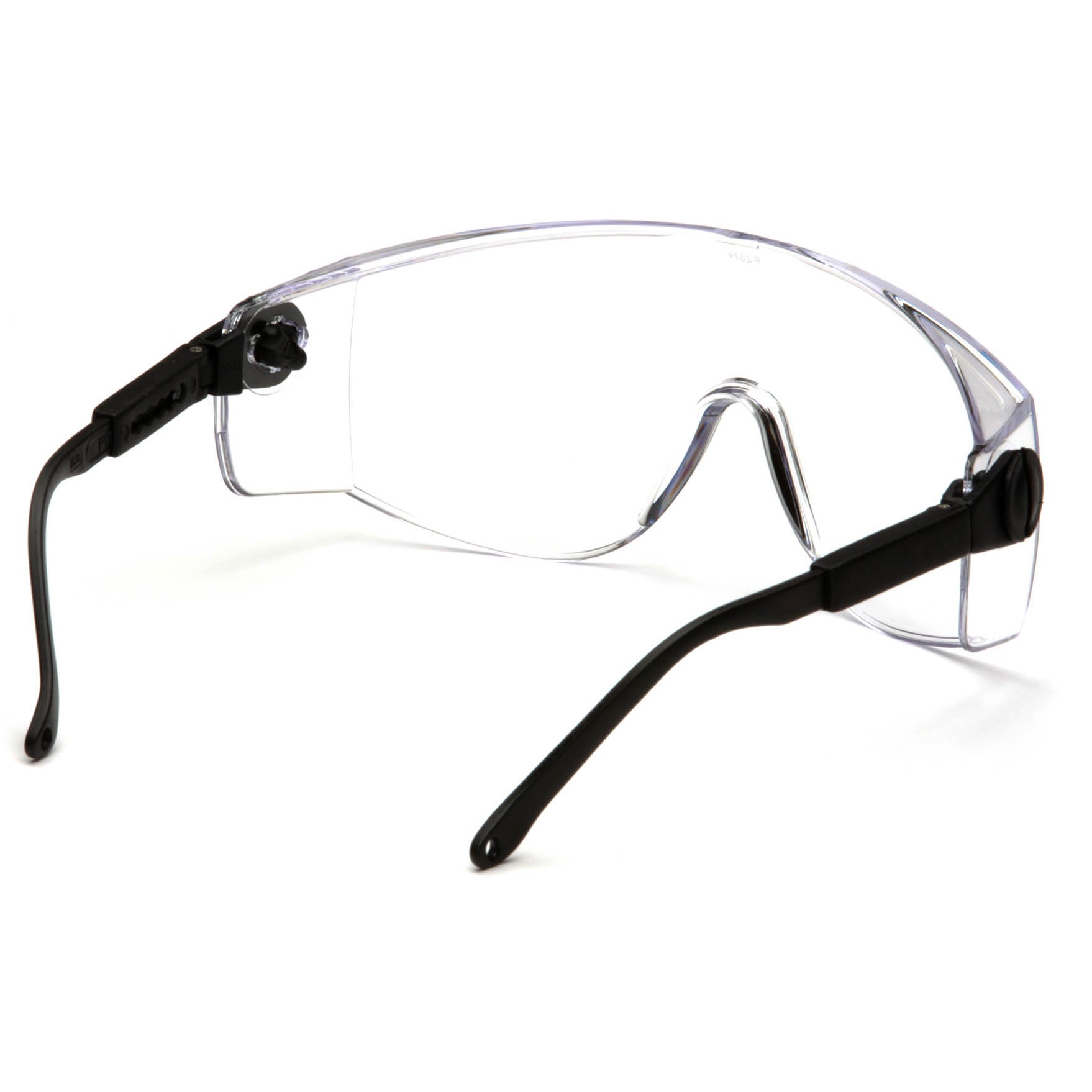 Pyramex SB1010S Defiant Safety Glasses - Black Temples - Clear Lens ...