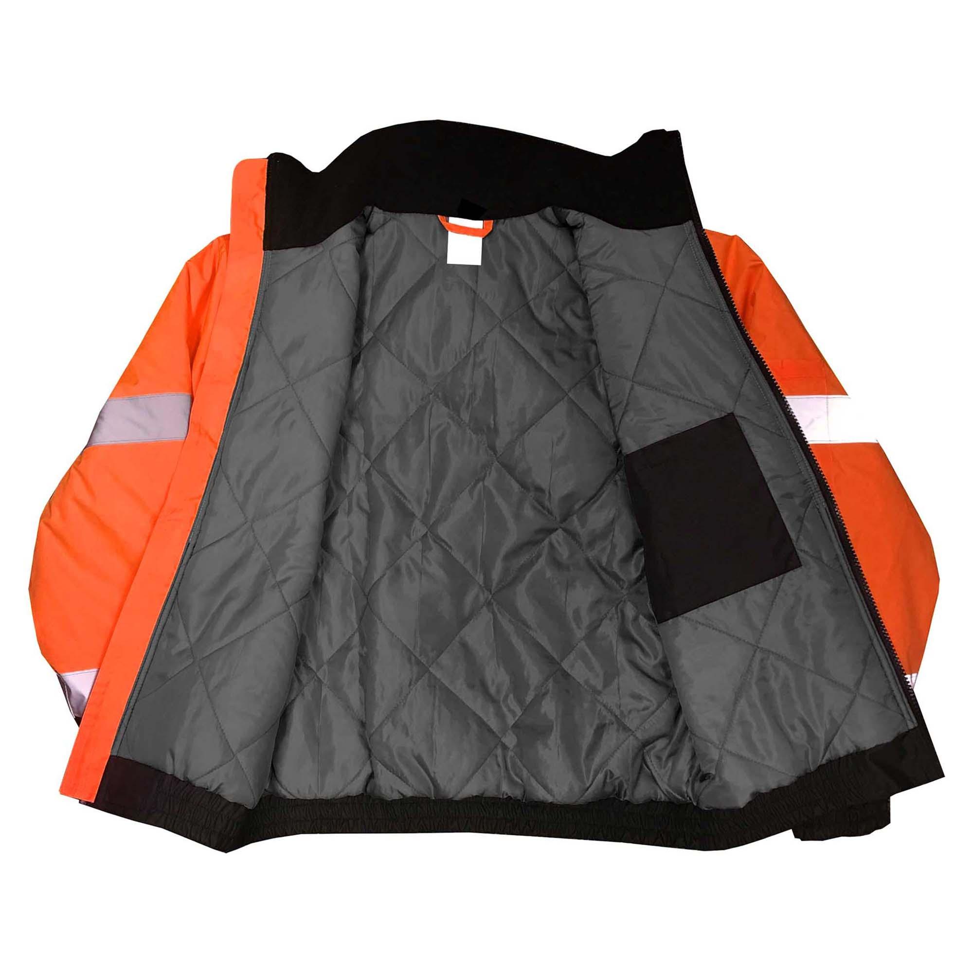 Radians SJ11QB-3ZOS Type R Class 3 Weatherproof Bomber Jacket with ...