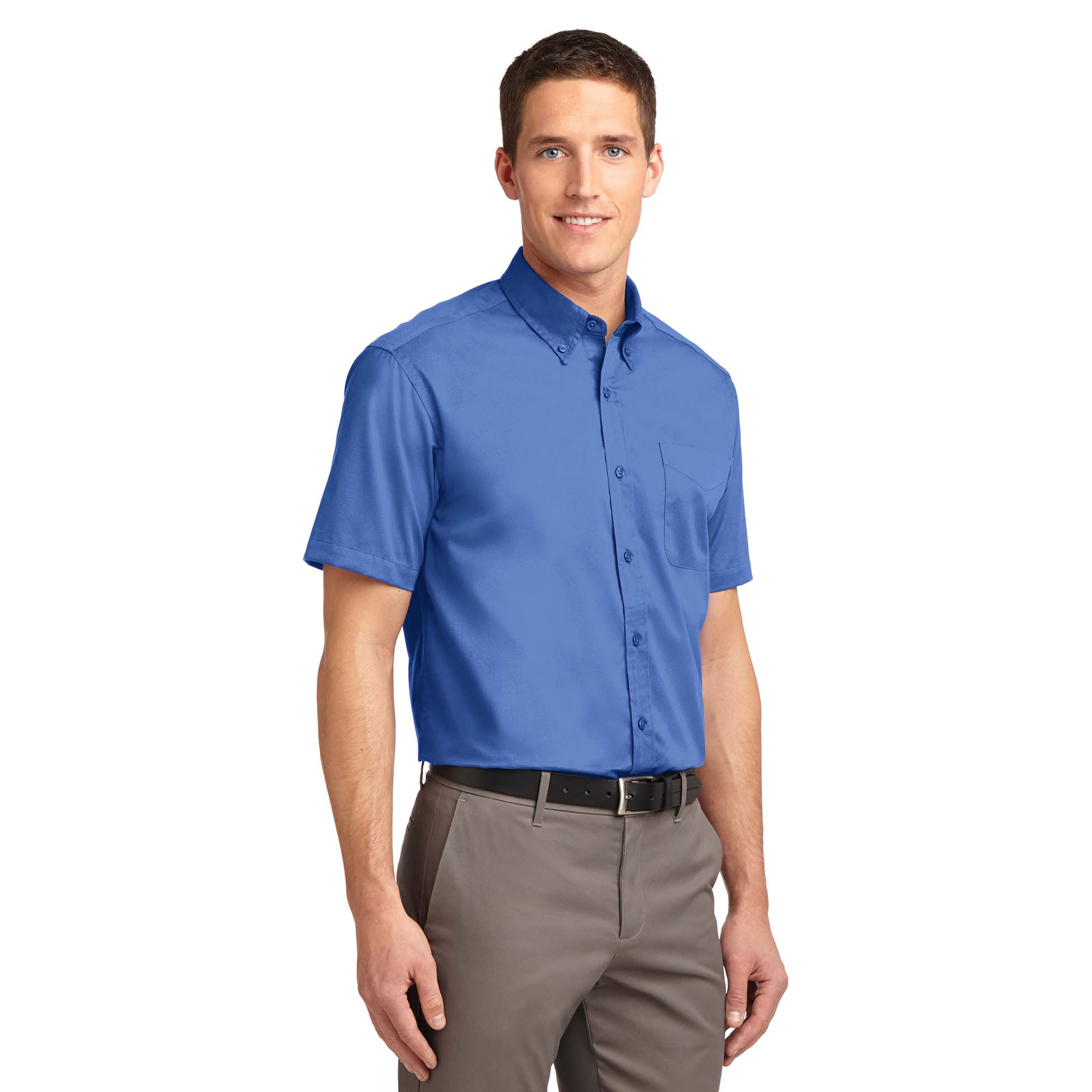 ultramarine blue shirt