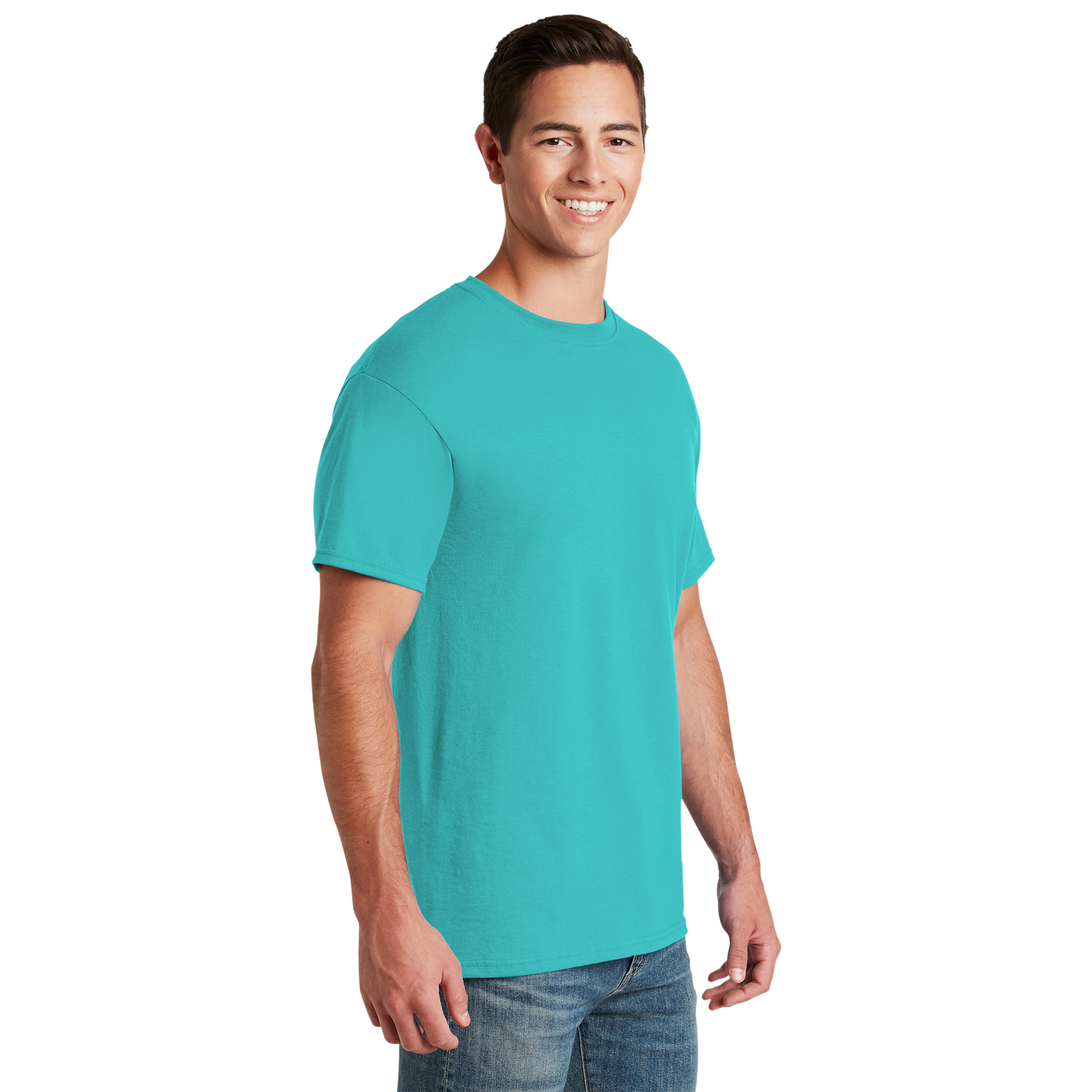 Jerzees 29M Dri-Power 50/50 Cotton/Poly T-Shirt - Scuba Blue