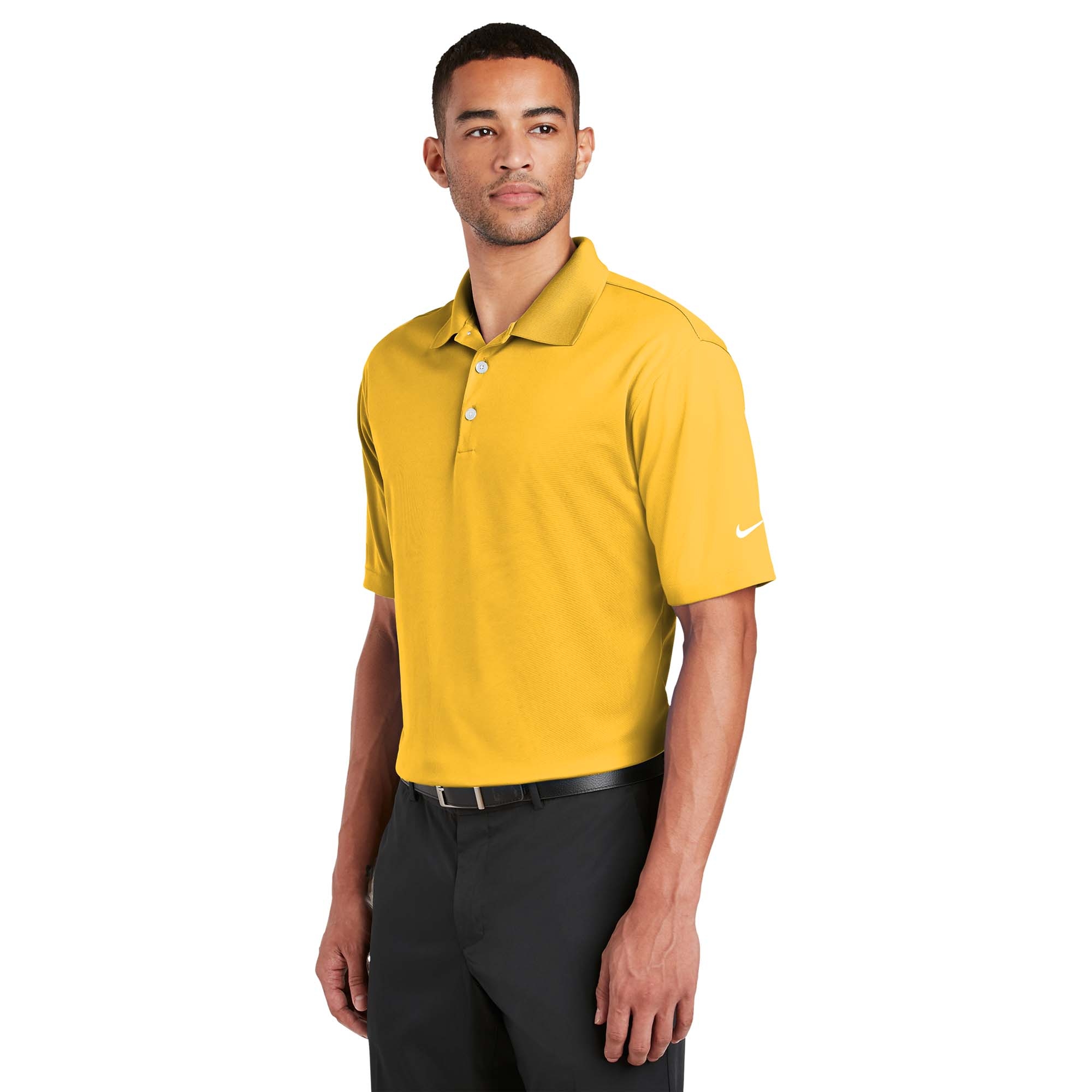 University gold polo shirt Clearance