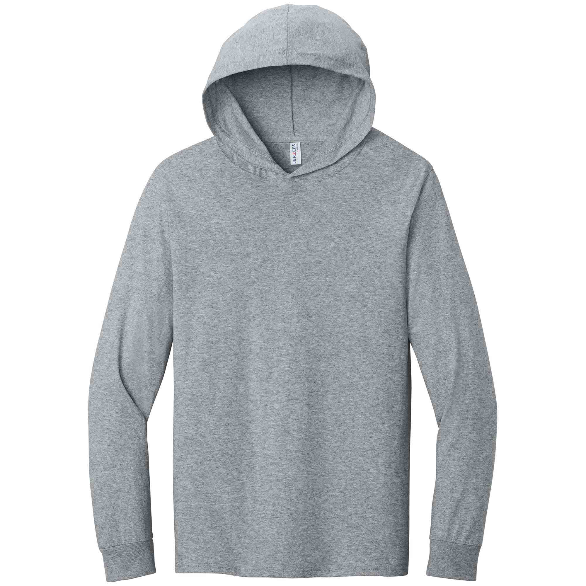 Jerzees 363LH Classics Unisex Cotton Long Sleeve Hooded T