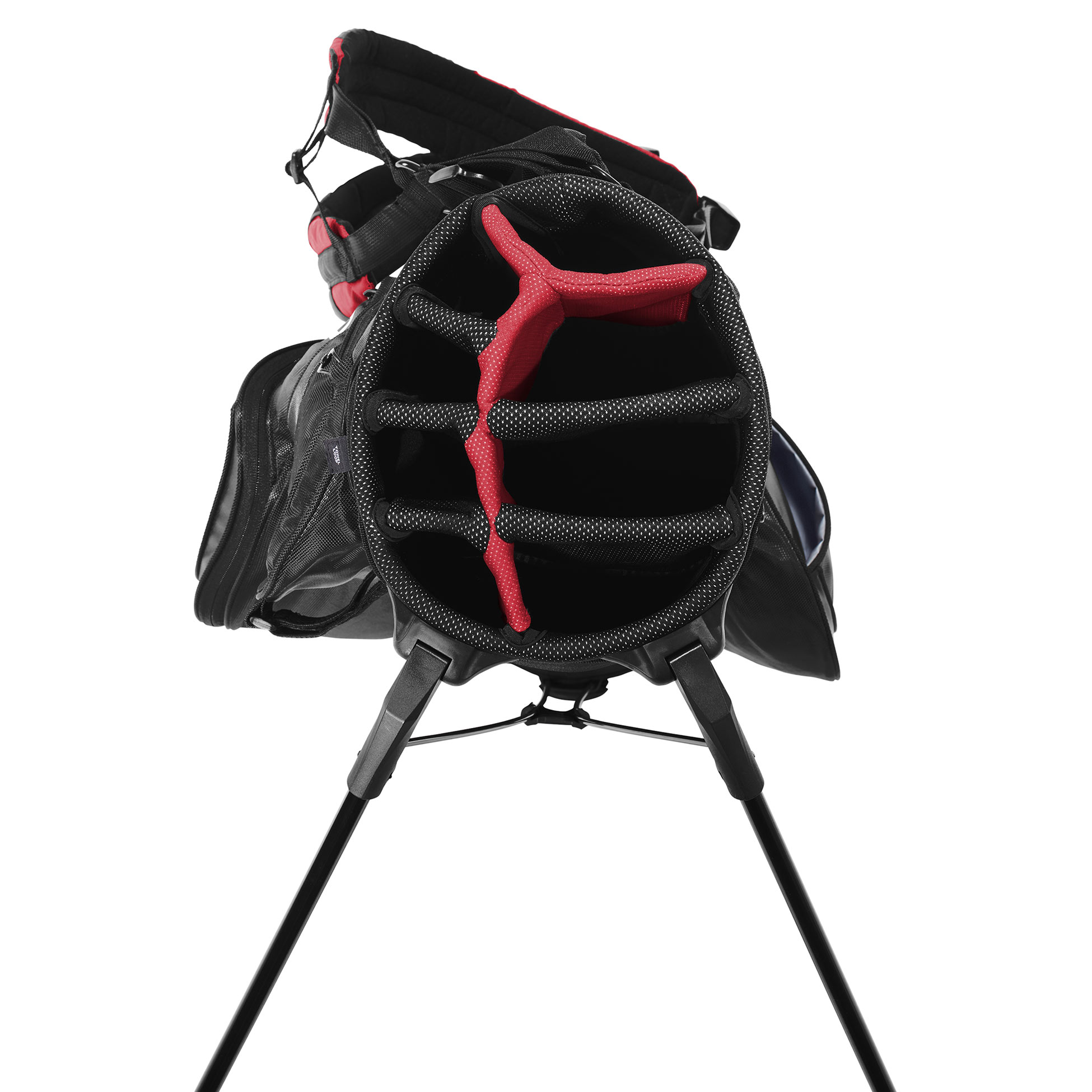 OGIO 425044 Vision 2.0 Golf Bag - Black/Red | Full Source