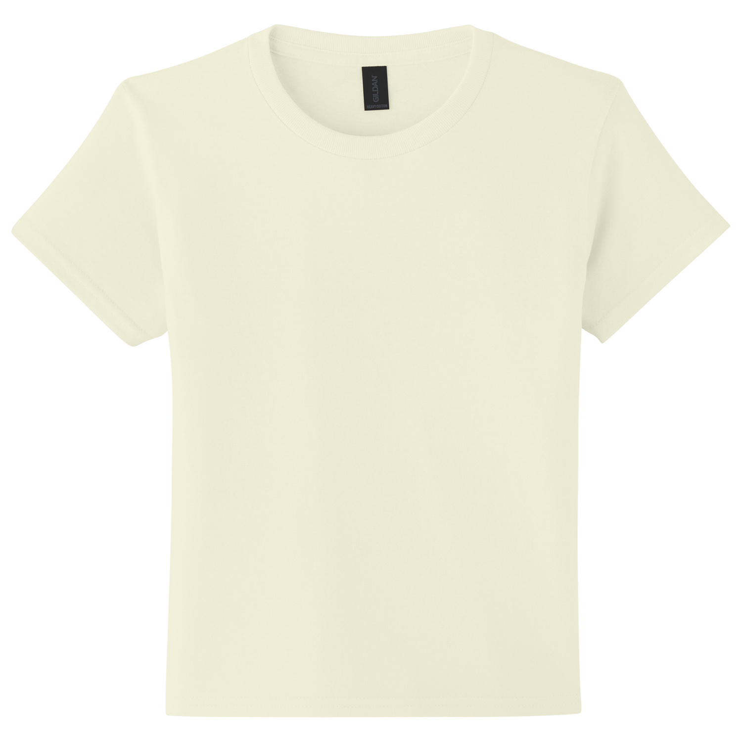 Gildan 5000B Youth Heavy 100% Cotton T-Shirt - Offwhite | Full Source
