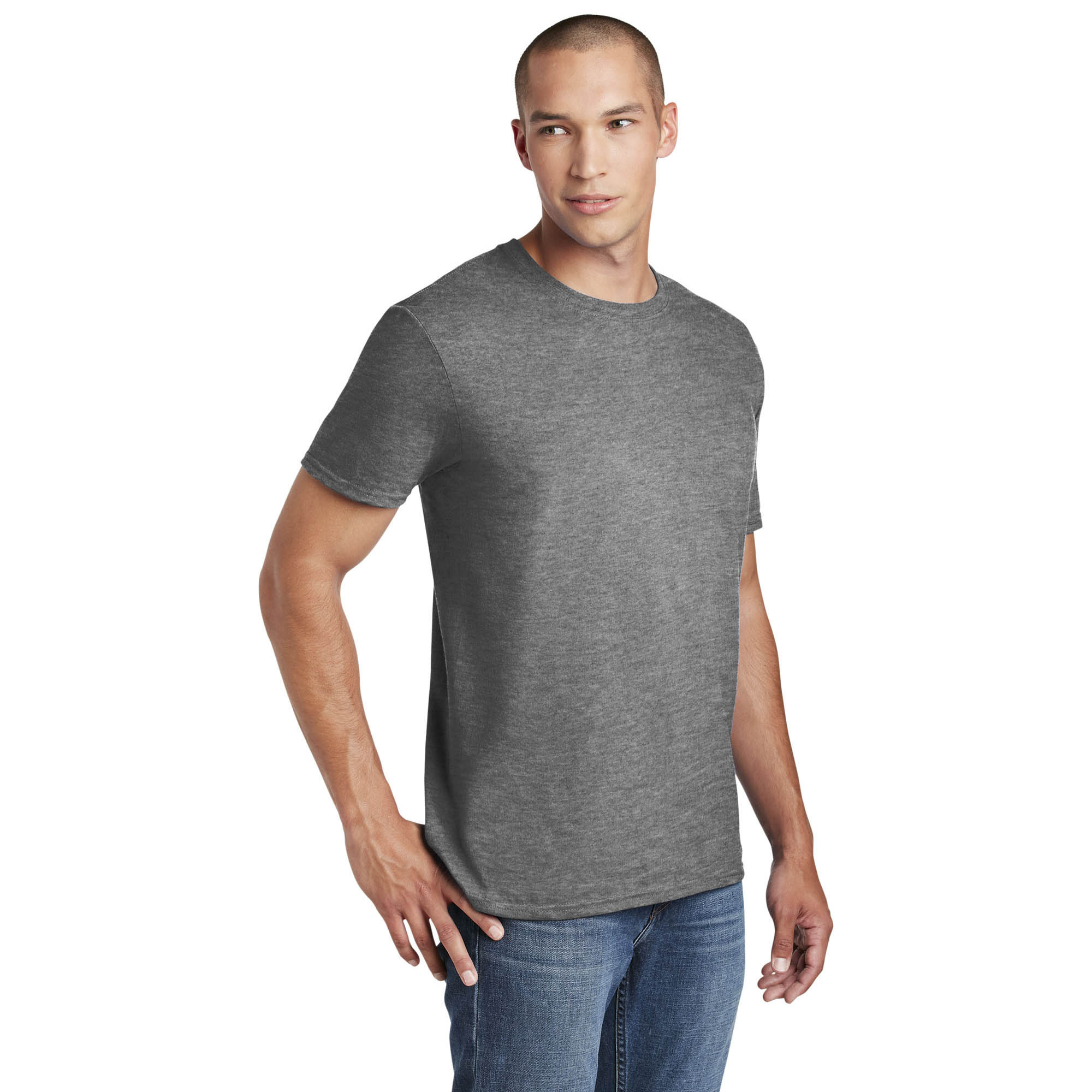 Gildan 64000 Softstyle T-Shirt - Graphite Heather | Full Source