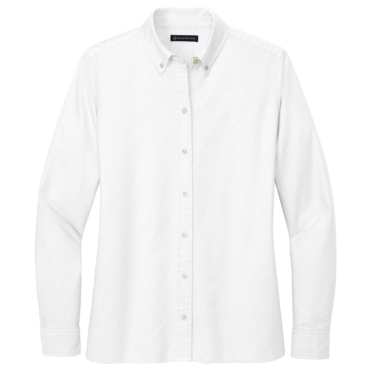 Brooks Brothers 18005 Women's Casual Oxford Cloth Shirt - White