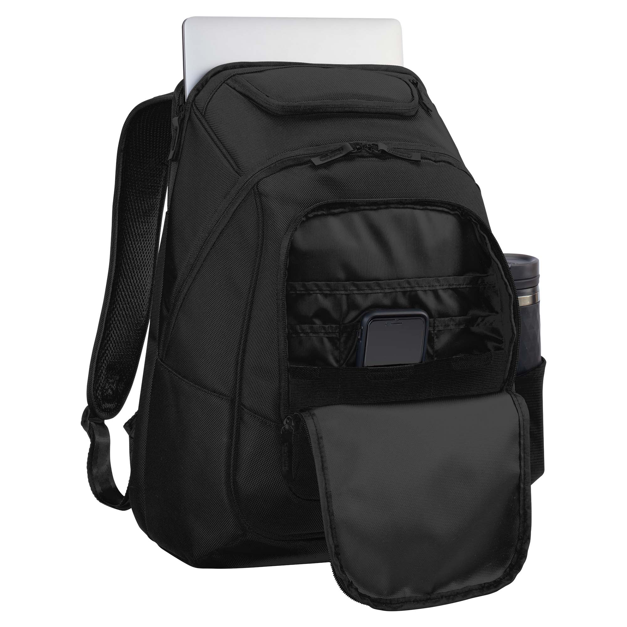 Port Authority BG223 Exec Backpack - Black | Full Source