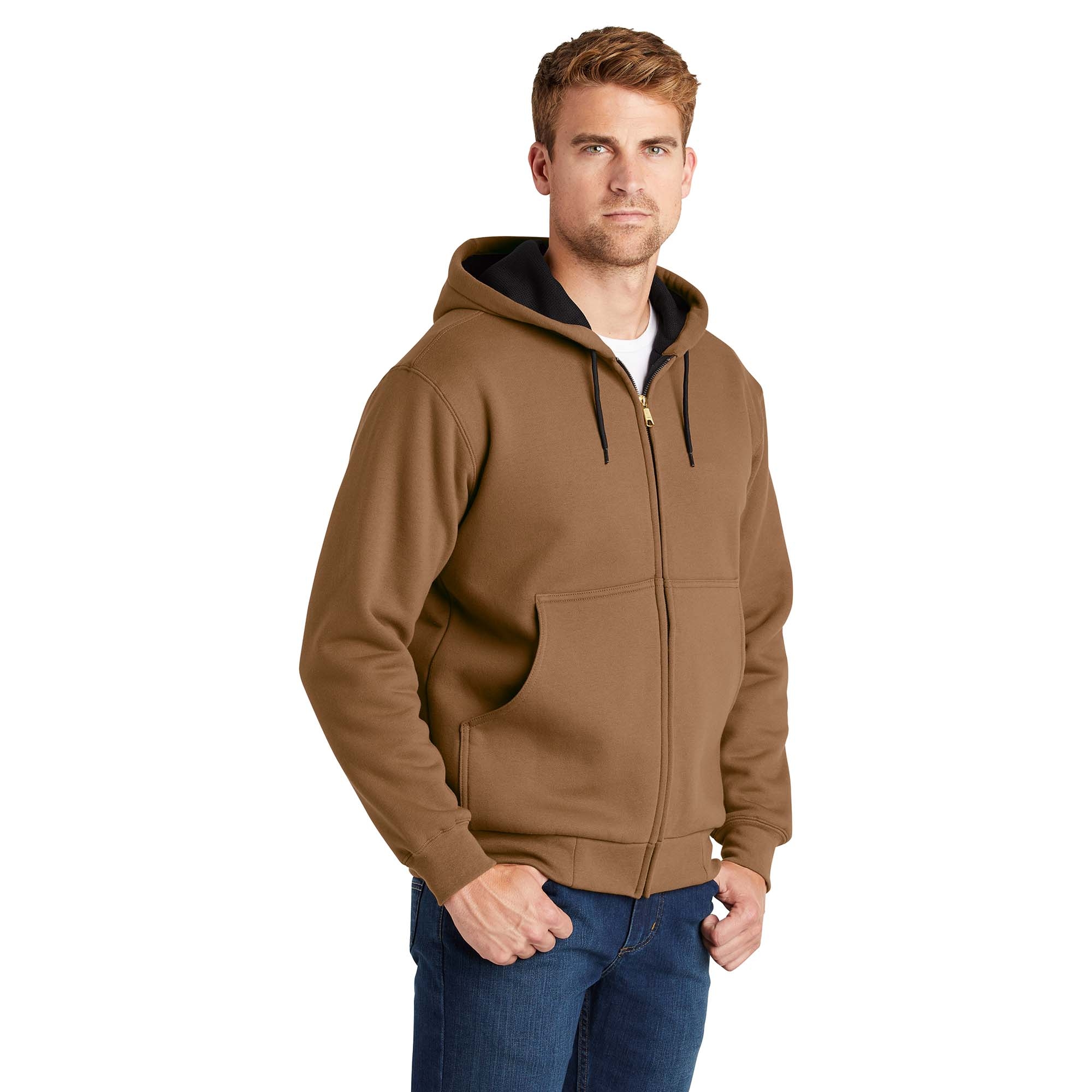 CornerStone Heavyweight Full-Zip Hooded Sweatshirt 