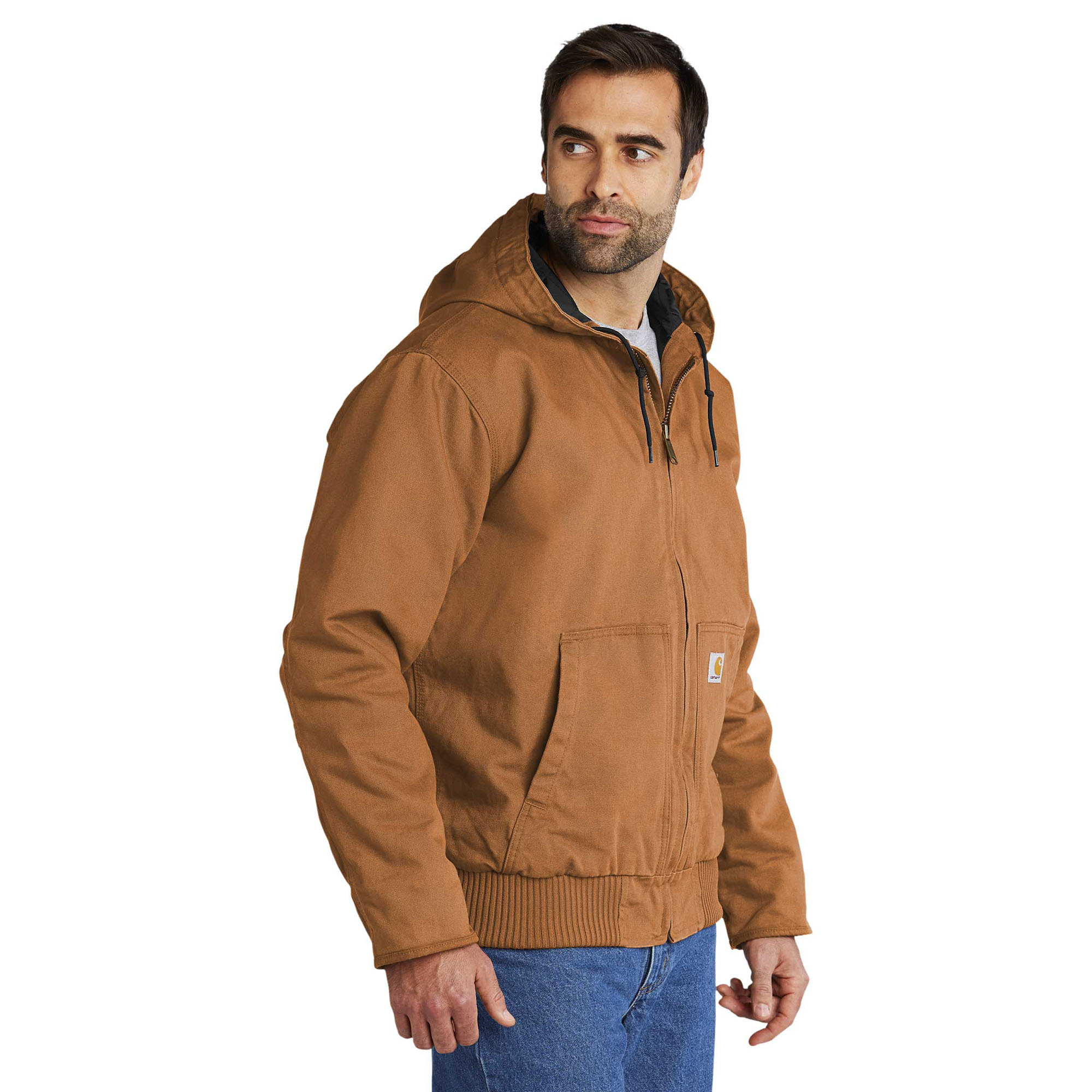 Carhartt 104050 Washed Duck Active Jac - Carhartt Brown | Full Source