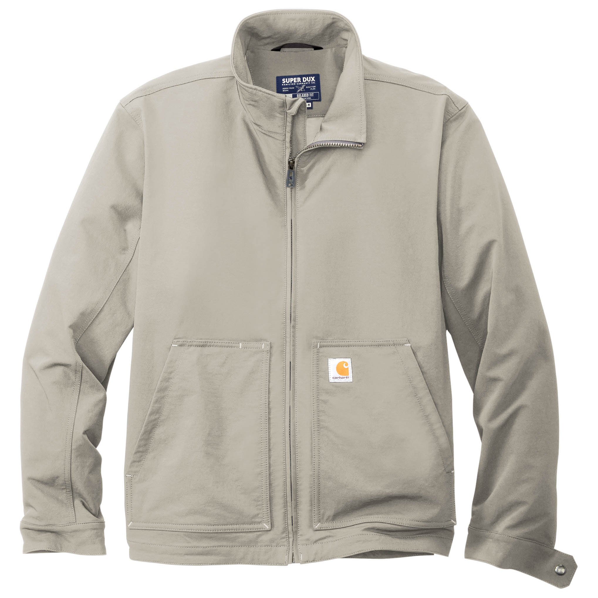 CARHARTT タスタ スクリフト シッフ フティ I033619 0W9GD Carhartt 105534 Super Dux Soft Shell Jacket - Greige | Full