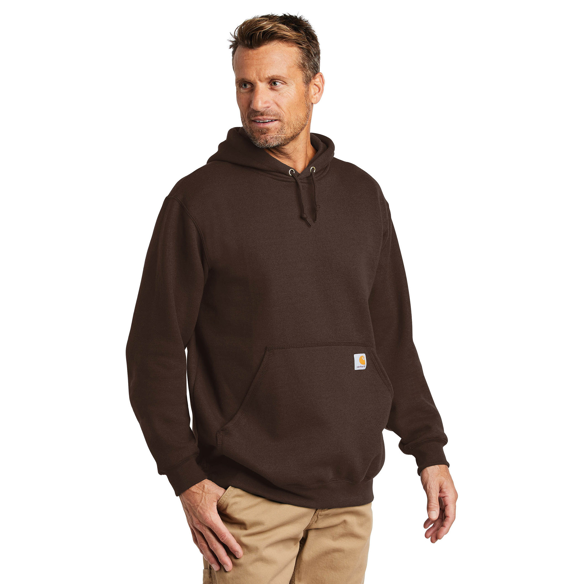 carhartt sweater brown