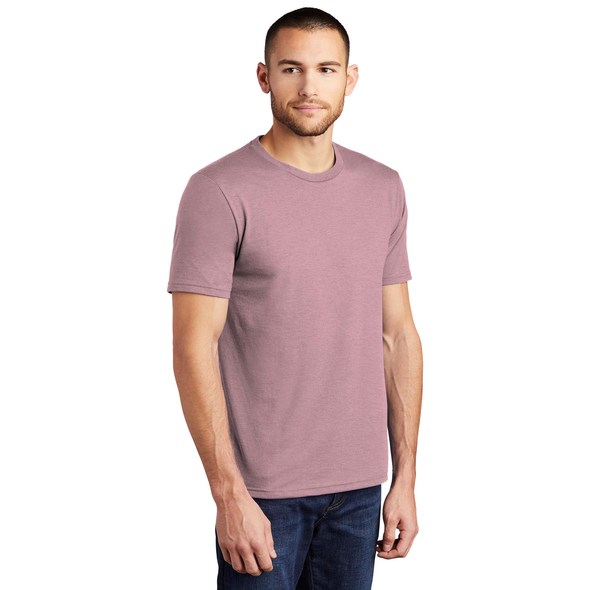 【LAMOURS/ラモース】PERFECT DAY TEE District DM130 Perfect Tri Crew Tee - Heathered Lavender