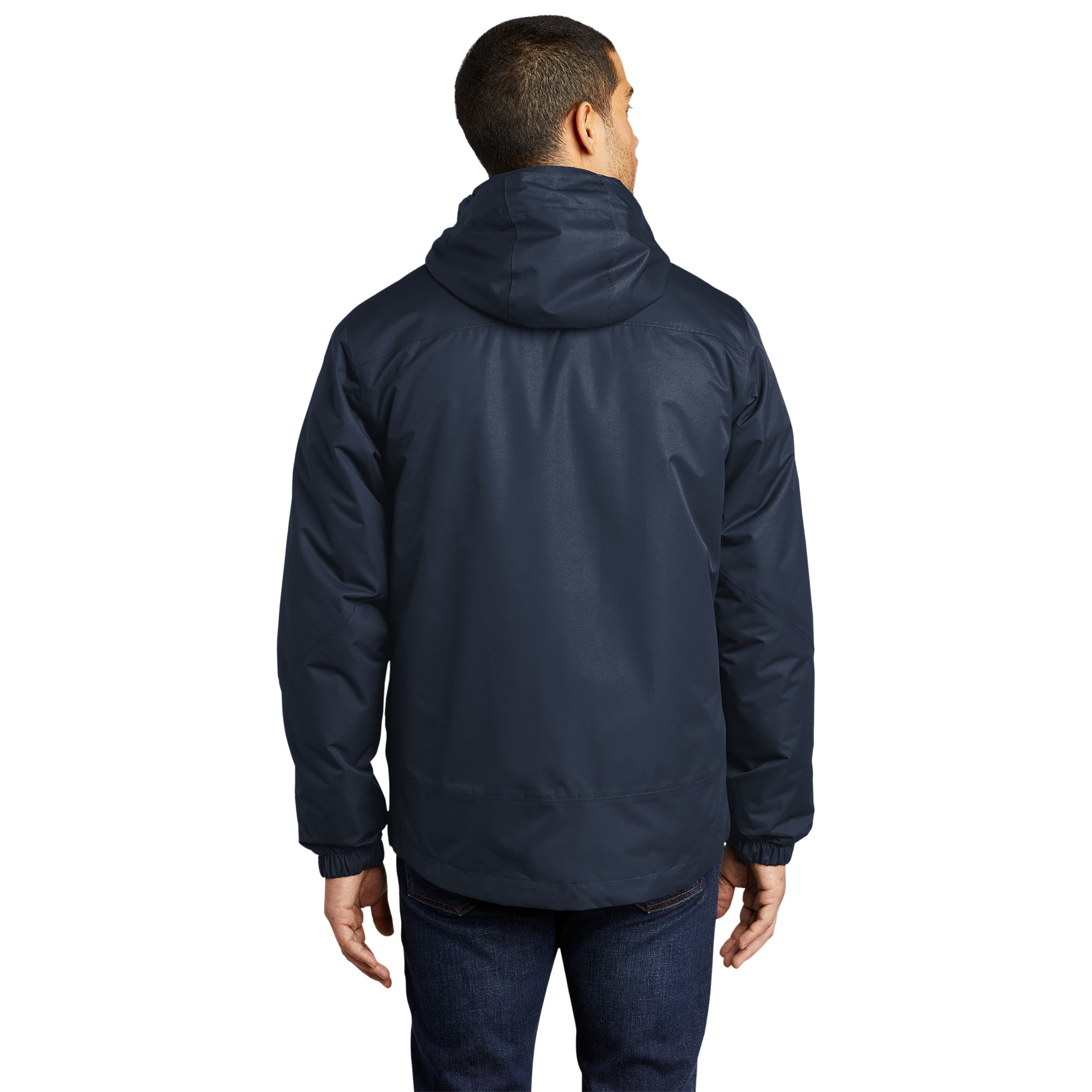 Port Authority J332 Vortex Waterproof 3in1 Jacket River Blue Navy