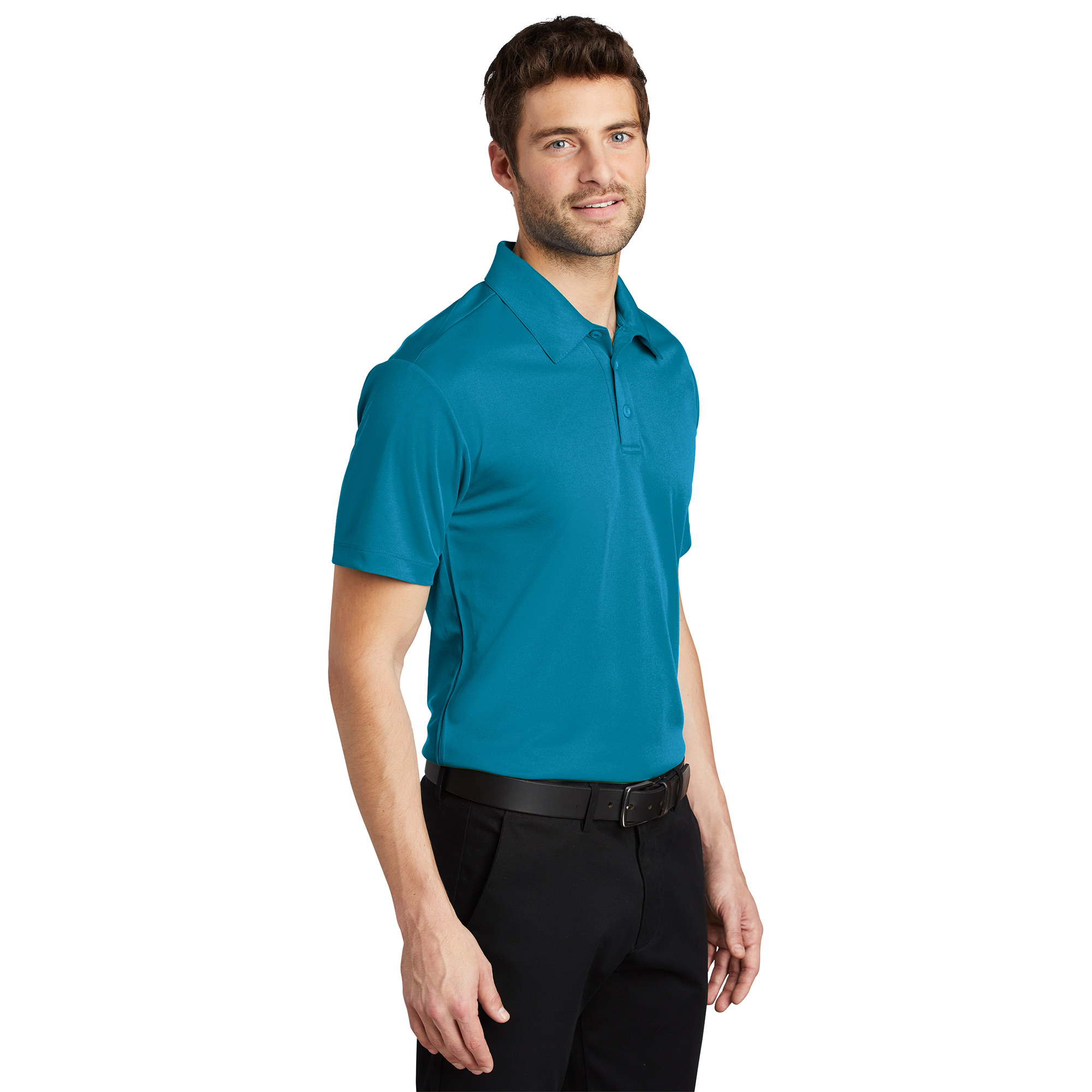 Port Authority K540 Silk Touch Performance Polo - Parcel Blue | Full Source