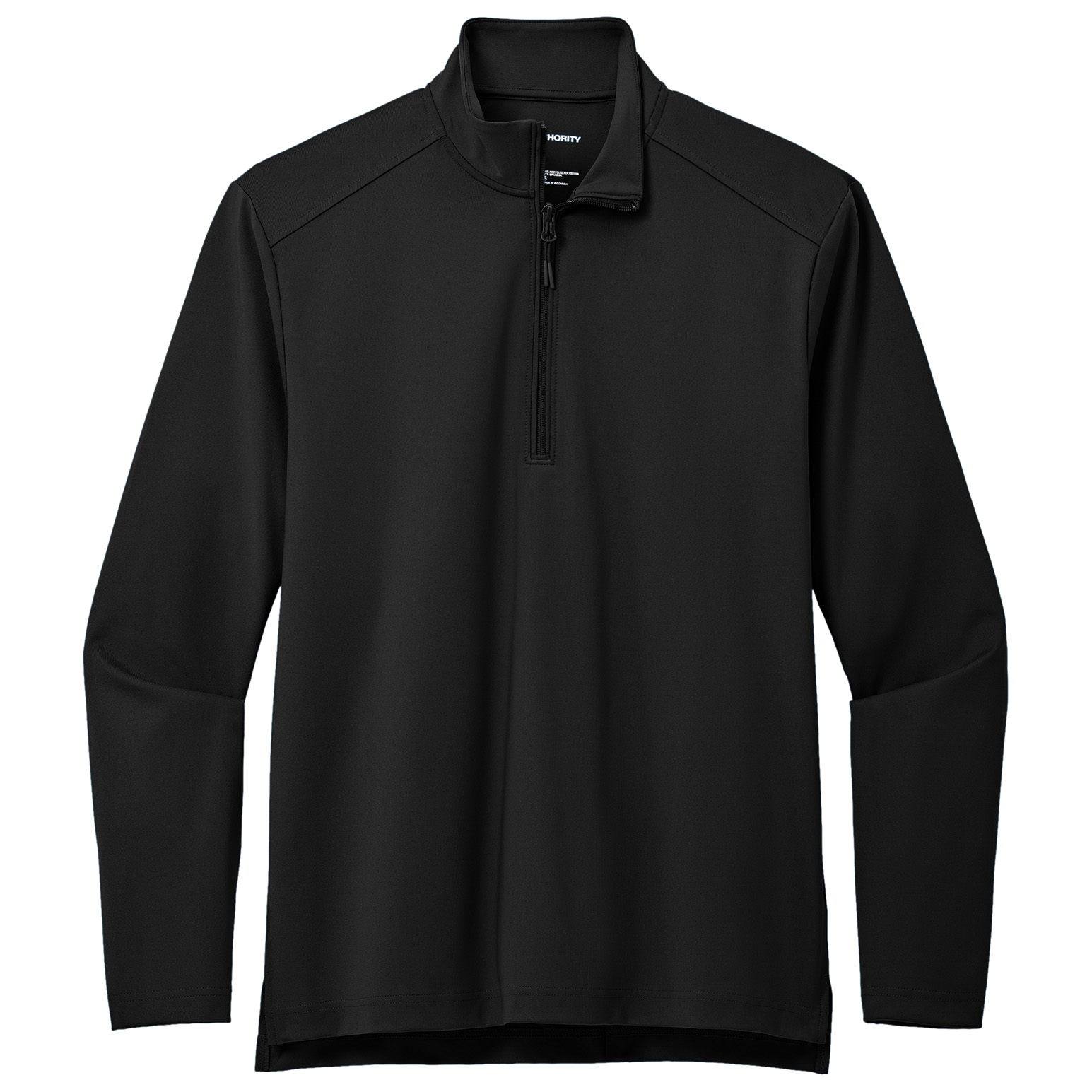Port Authority K880 C-FREE Double Knit 1/4-Zip - Deep Black | Full Source