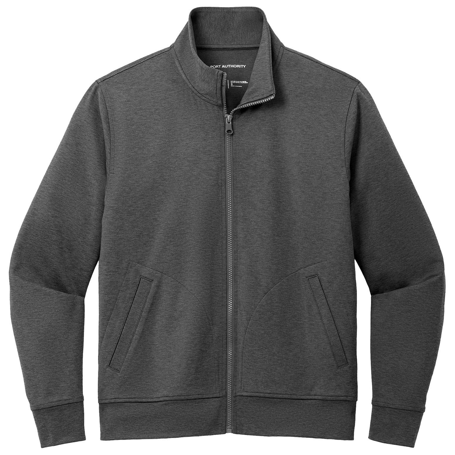 Port Authority K881 C-FREE Double Knit Full-Zip - Grey Steel