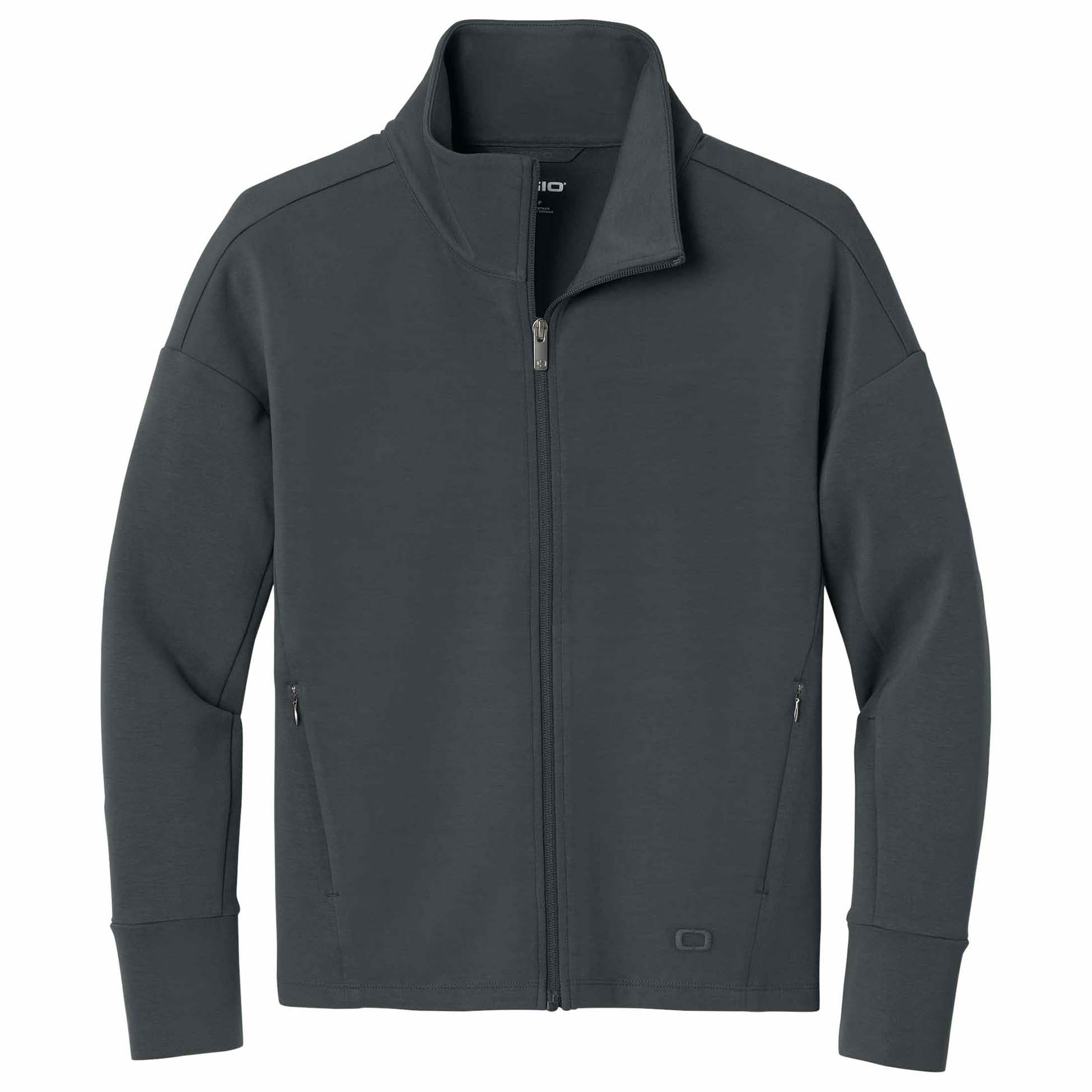 Turmac Gray Color OGIO LOG860 Ladies Transcend Full-Zip - Tarmac Grey | Full Source