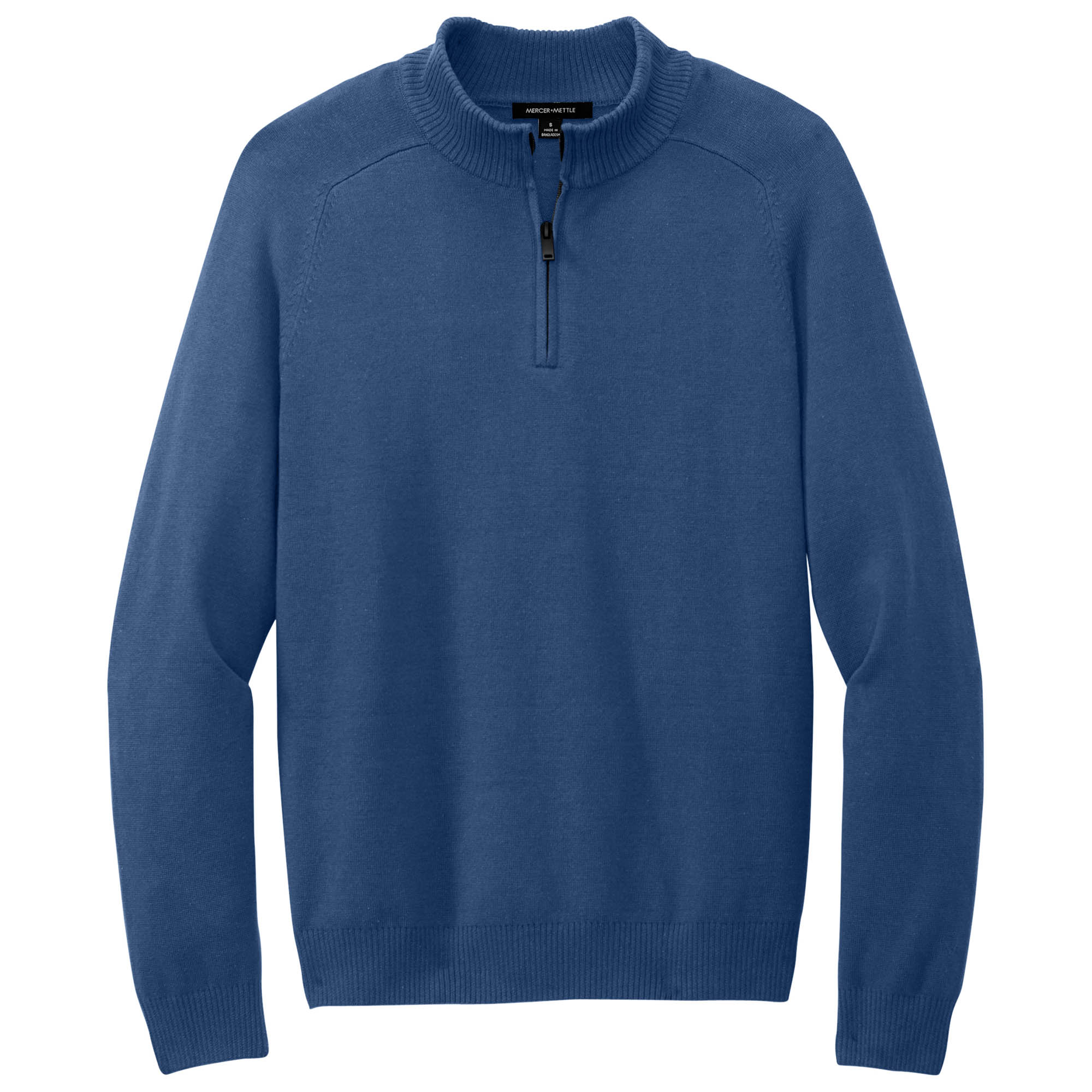 Mercer+Mettle MM3020 Stretch 1/4-Zip Sweater - Insignia Blue | Full Source