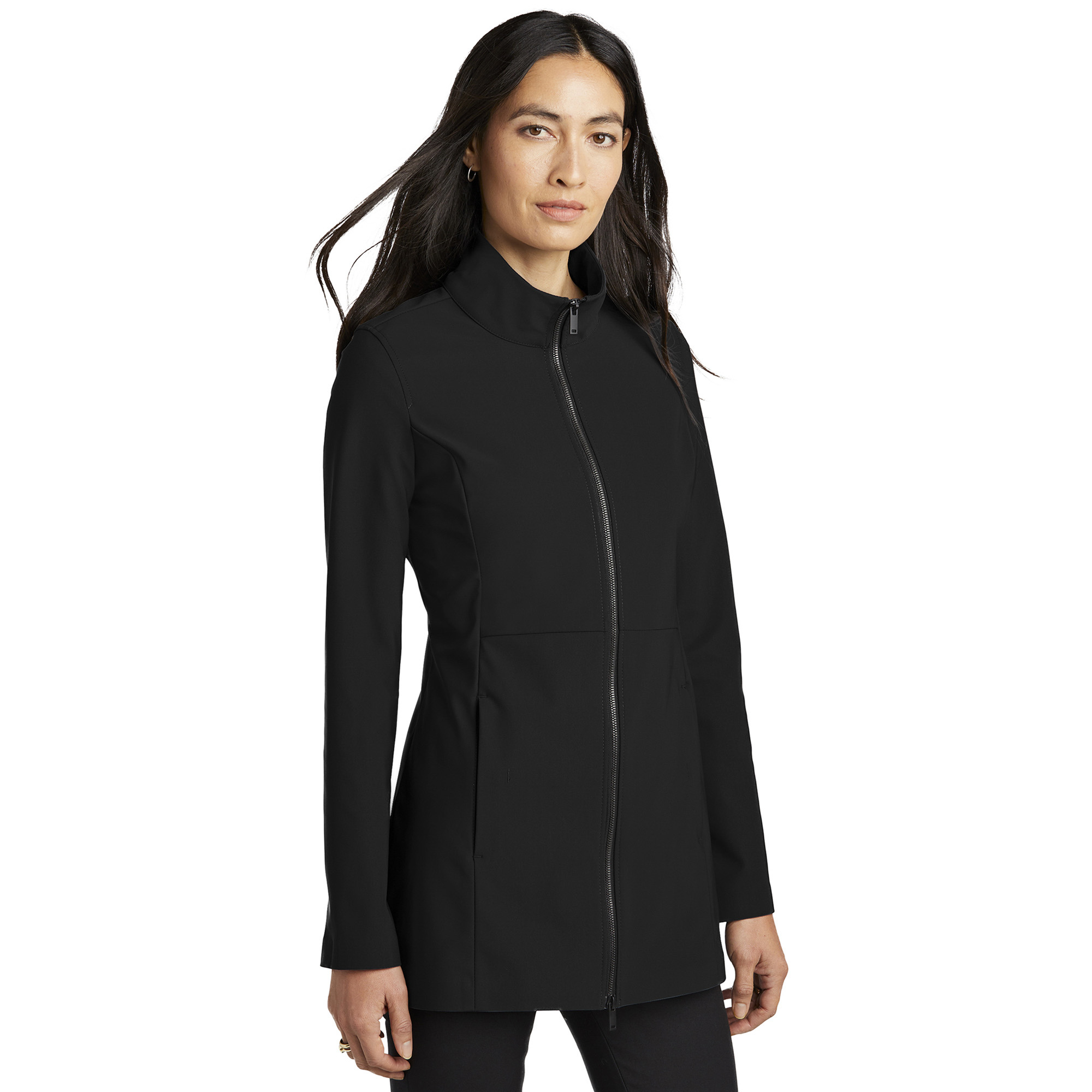 Mercer+Mettle MM7101 Women's Faille Soft Shell - Deep Black