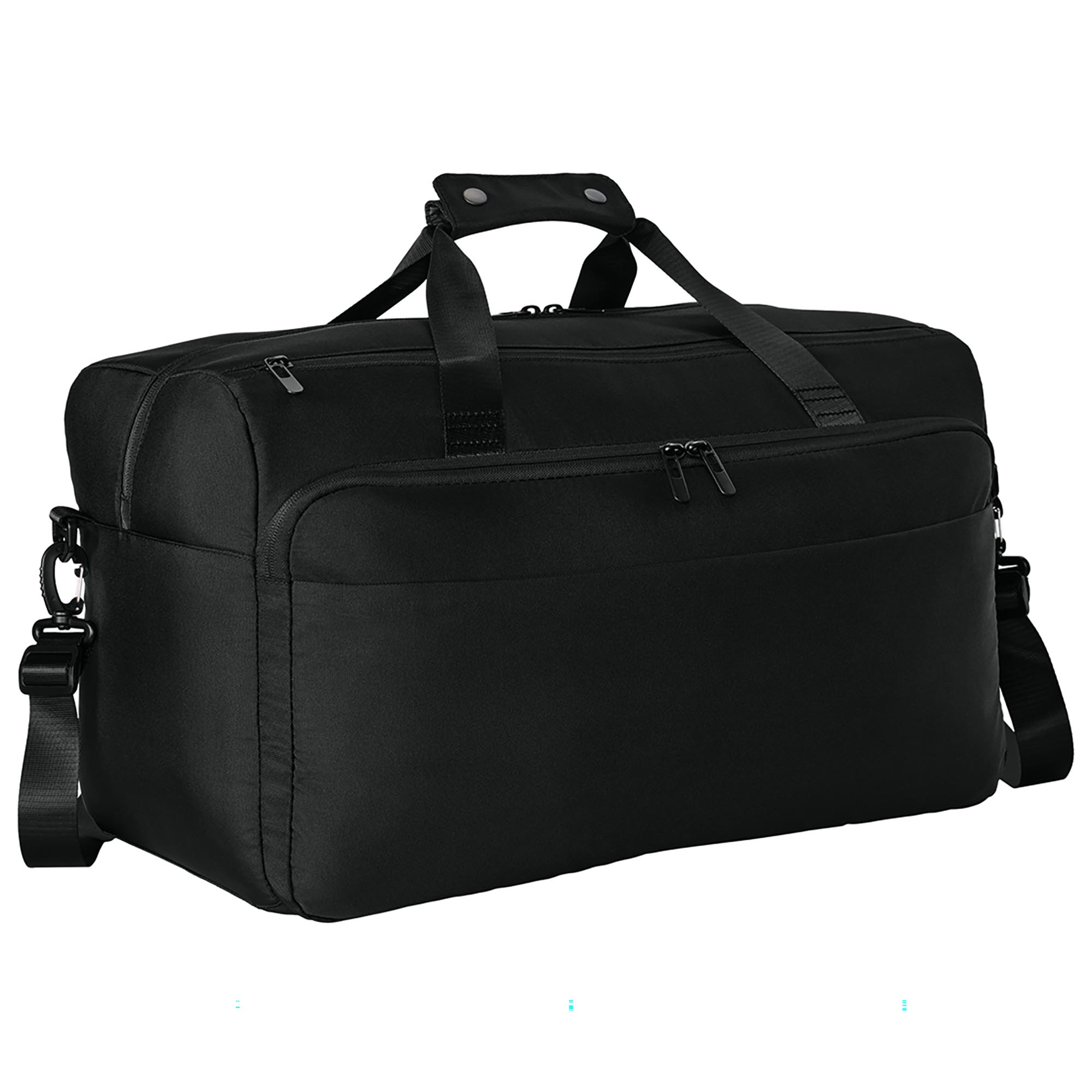 Mercer+Mettle MMB805 Traveler Duffel - Deep Black | Full Source