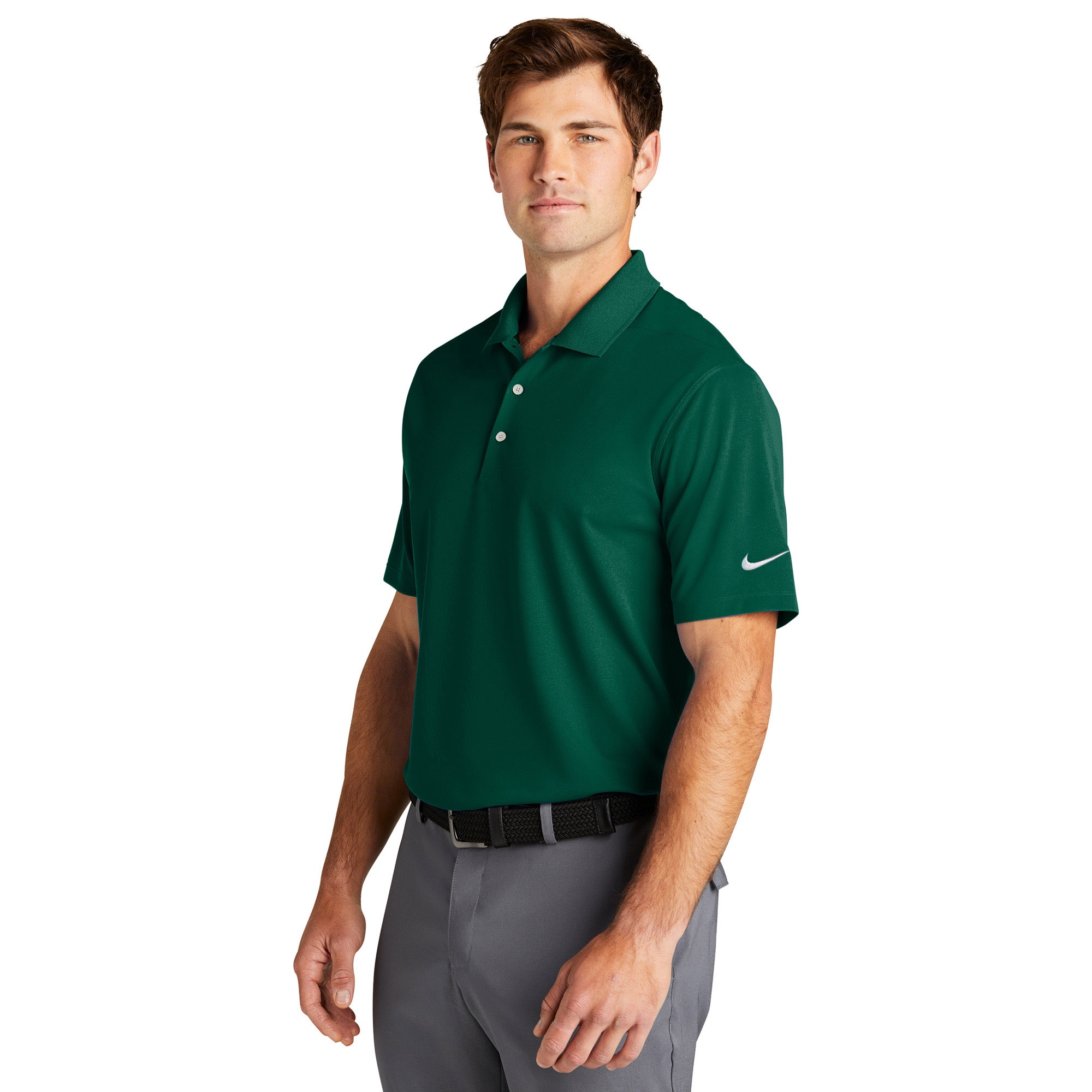 Nike NKDC1963 Dri-FIT Micro Pique 2.0 Polo - Lucid Green | Full Source