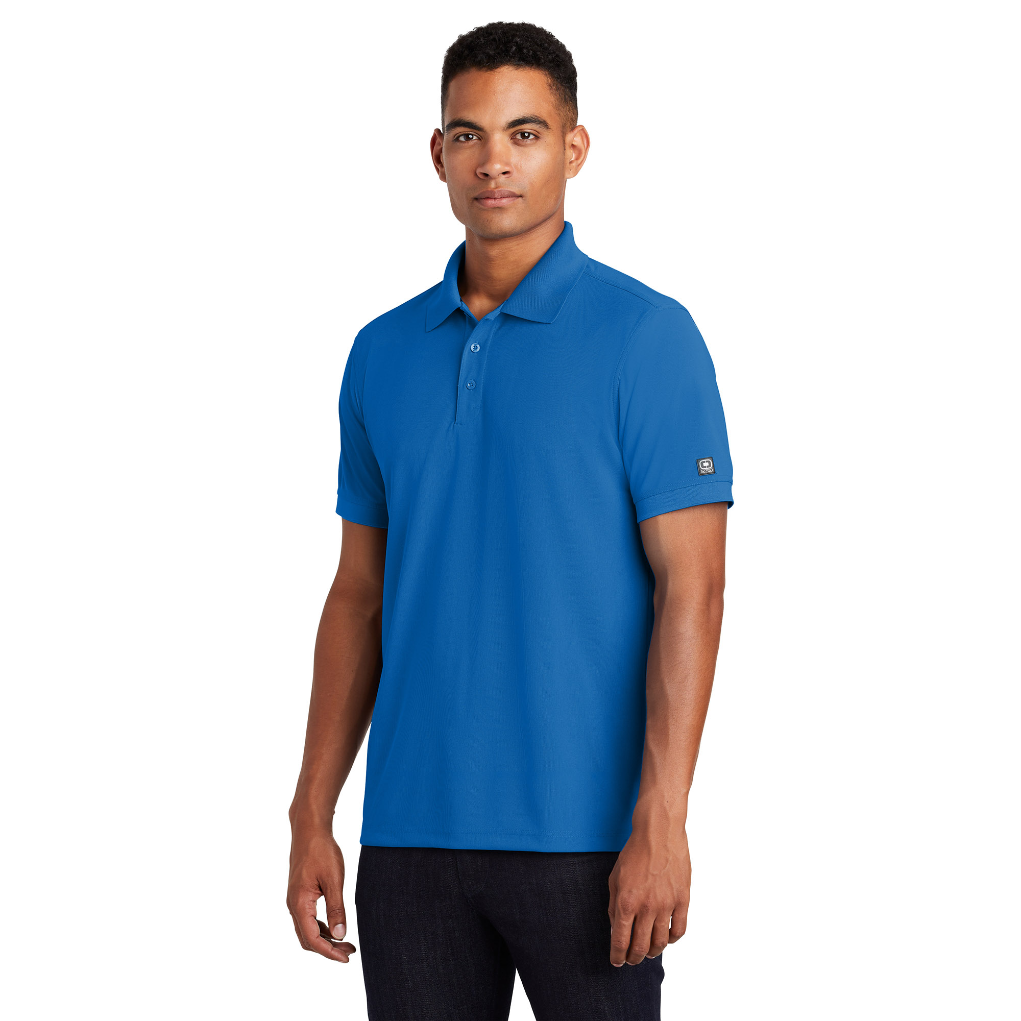 Electric blue clearance polo