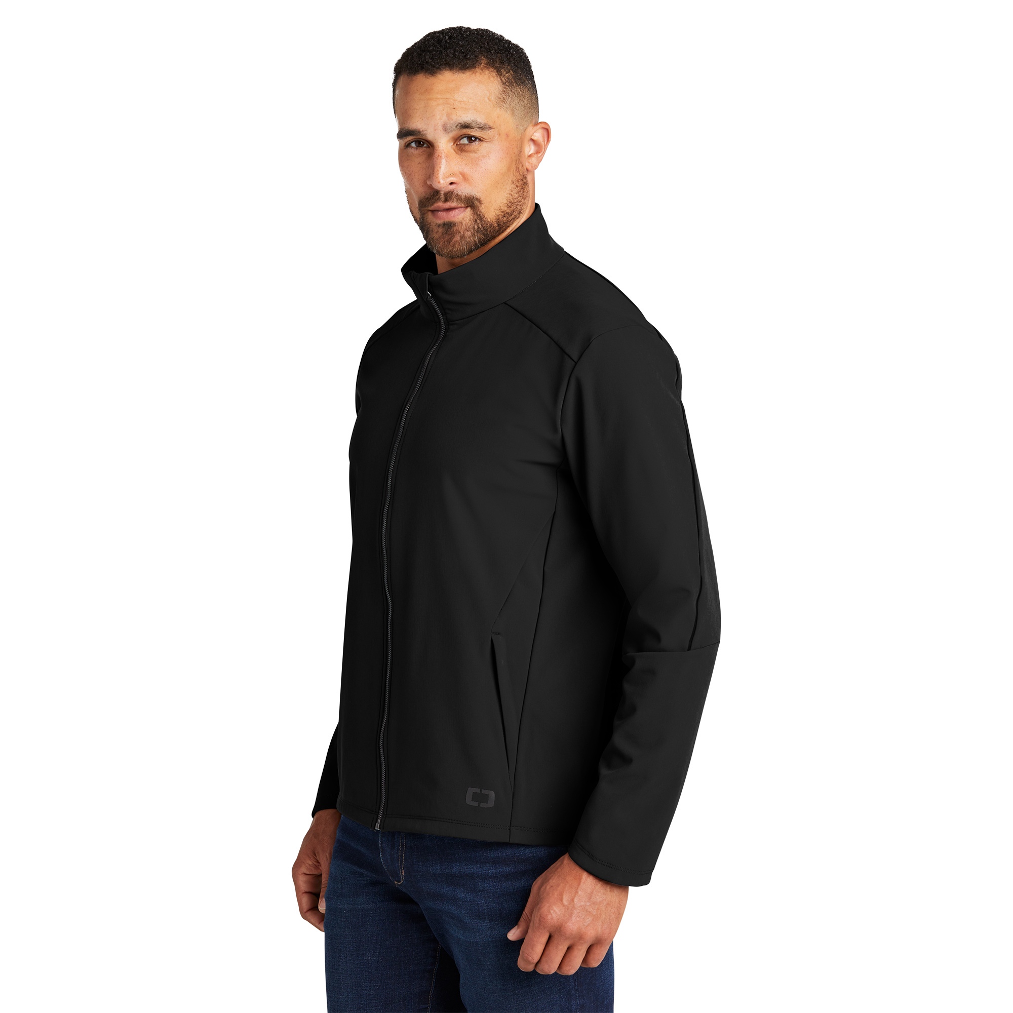 OGIO OG755 Commuter Full-Zip Soft Shell - Blacktop | Full Source