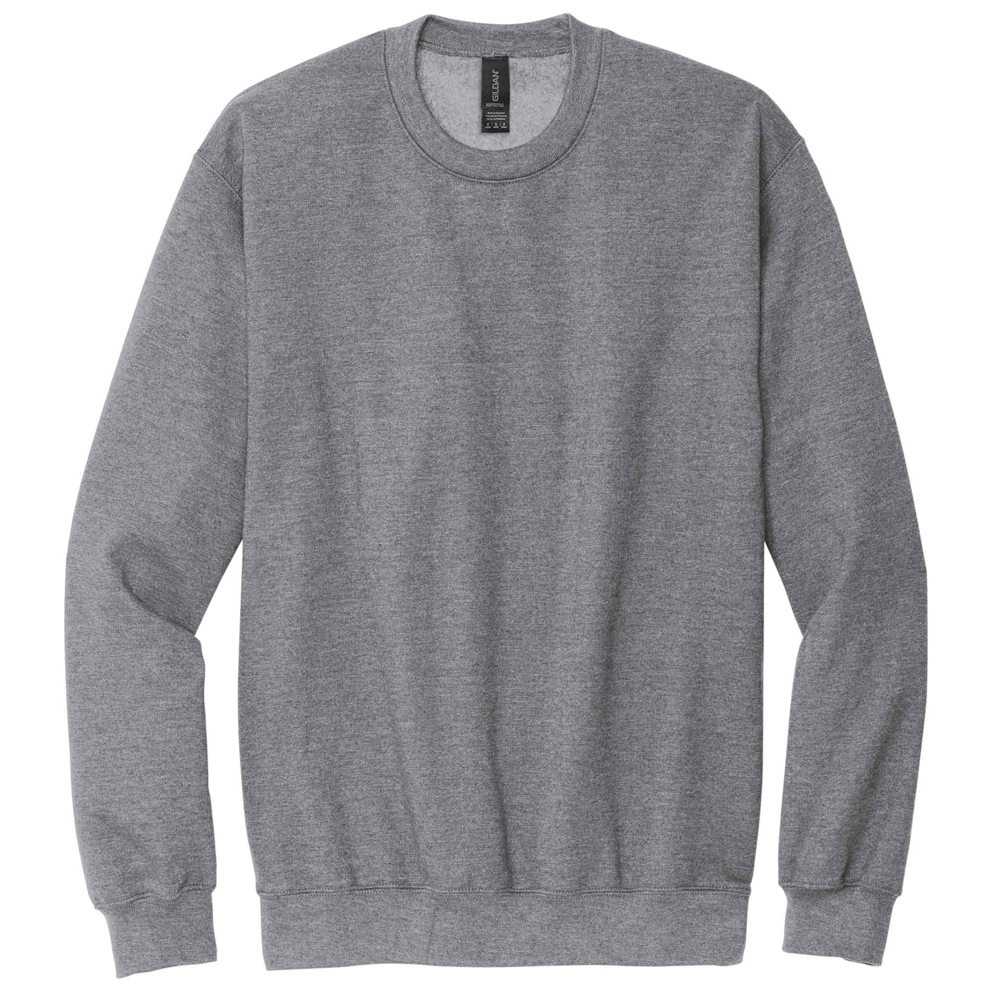 Gildan SF000 Softstyle Crewneck Sweatshirt - Sport Grey | Full Source