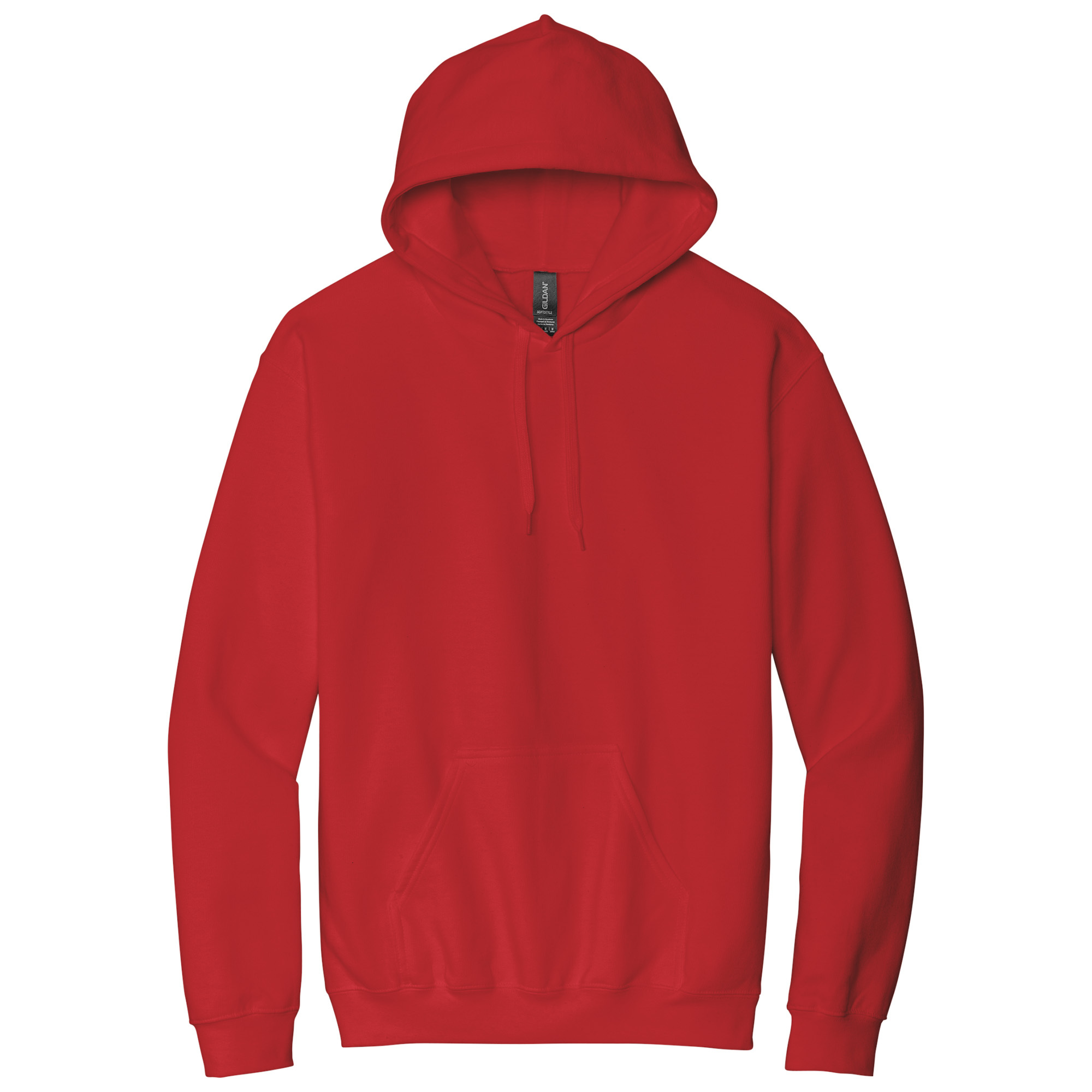 Gildan SF500 Softstyle Pullover Hooded Sweatshirt - Red | Full Source