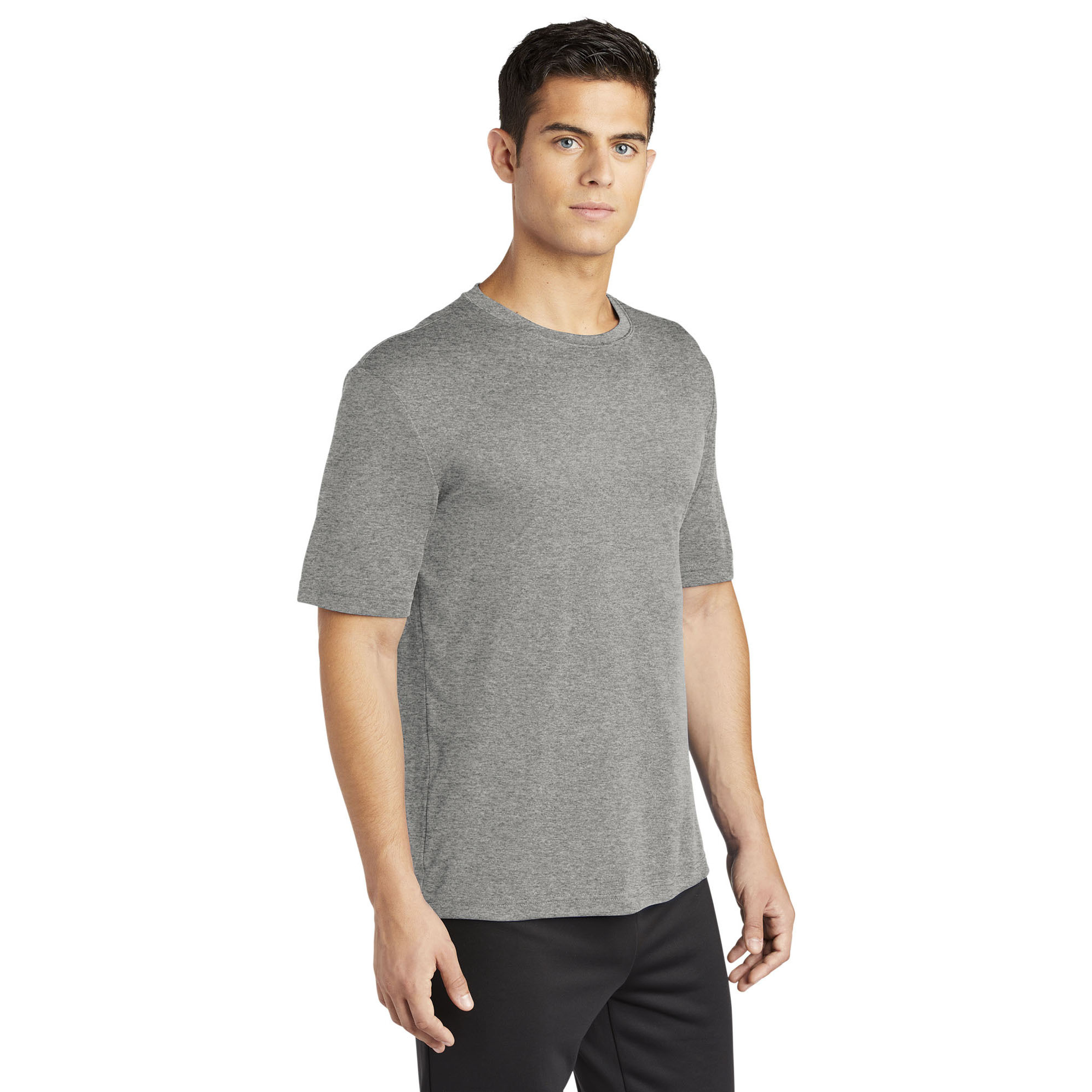Elliptical SS Tee Shirt - Grey Heather (Size XL), Men's